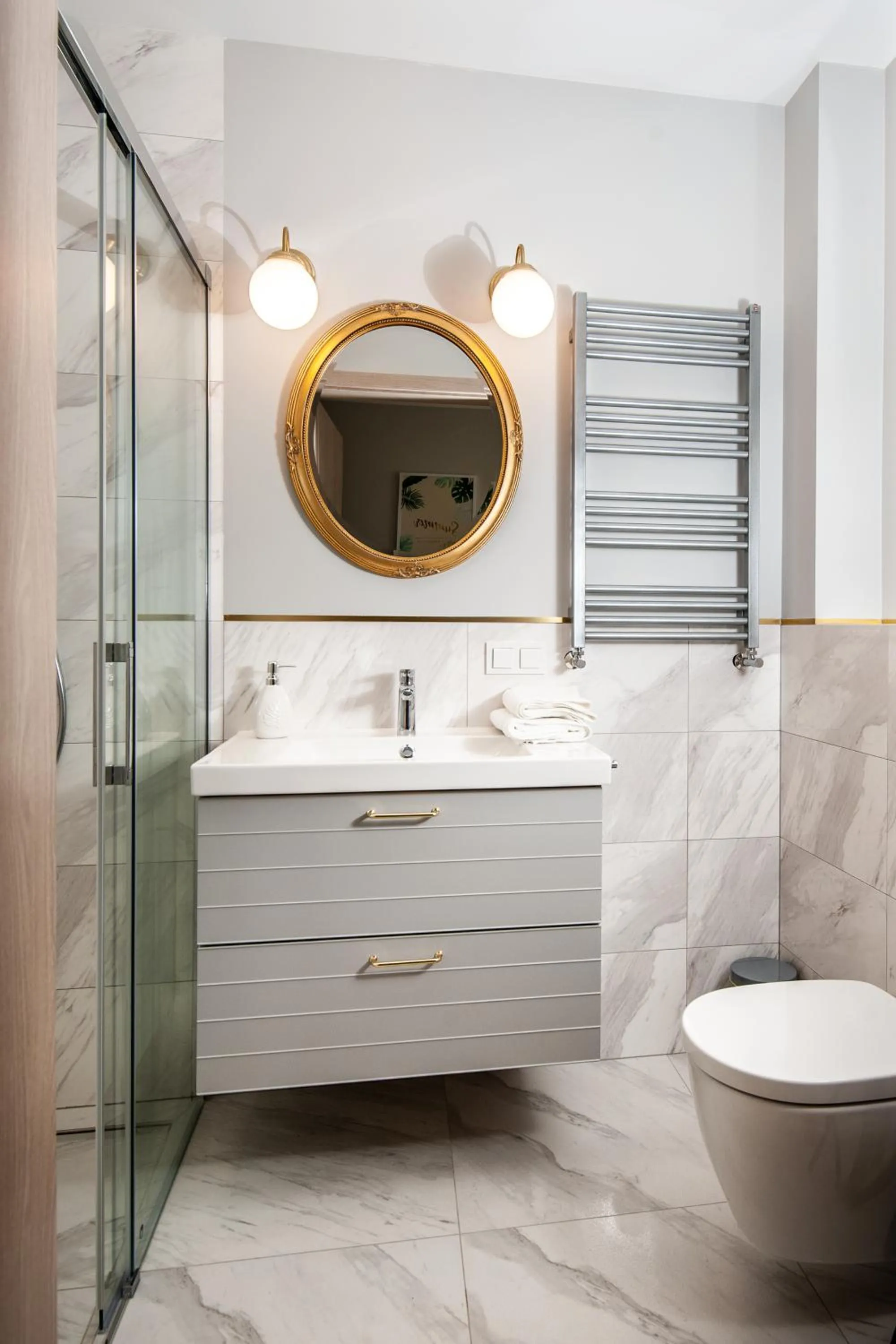 Shower in Al Mare - Apartamenty i pokoje