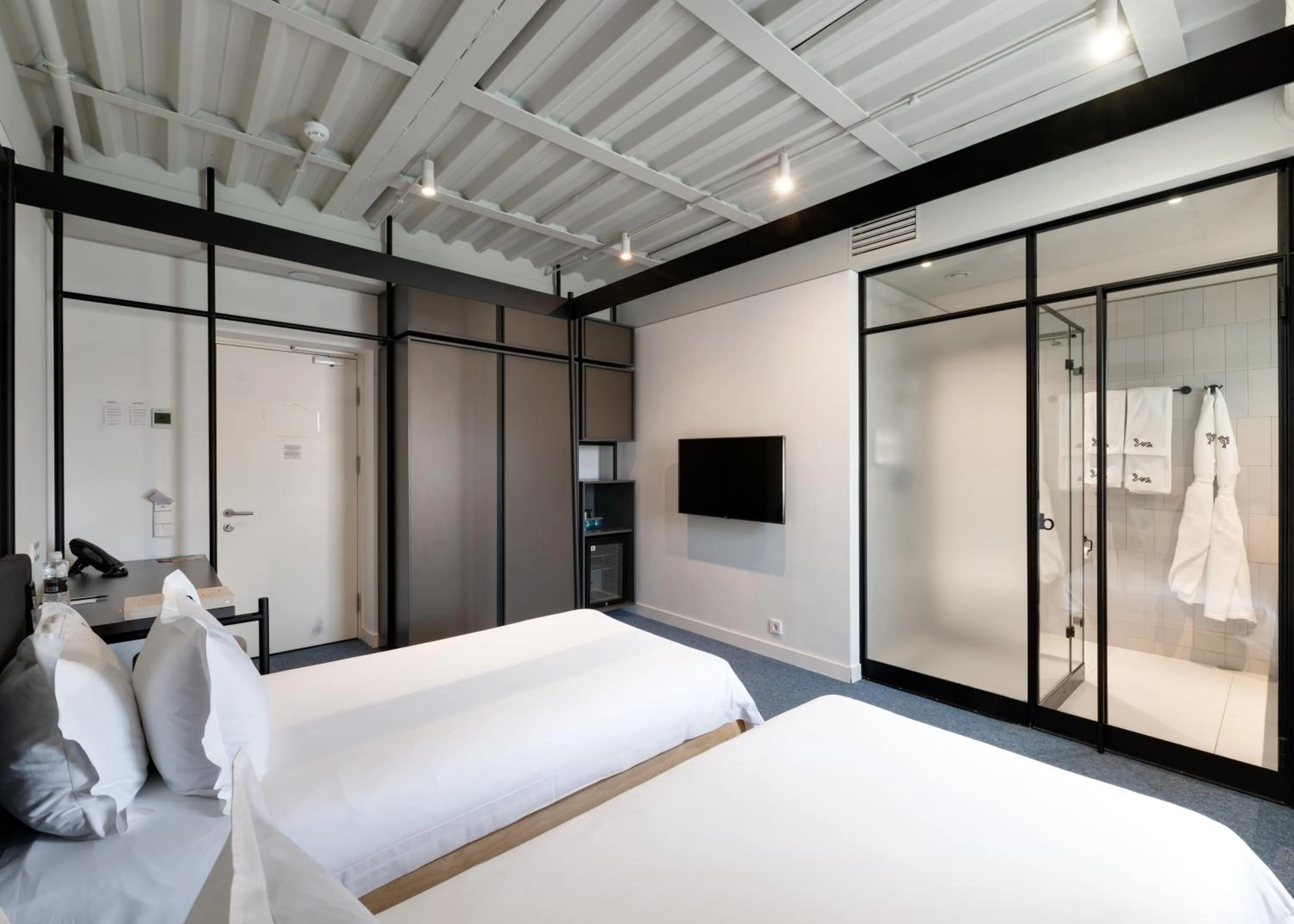 Bed in BURSA Hotel Kyiv