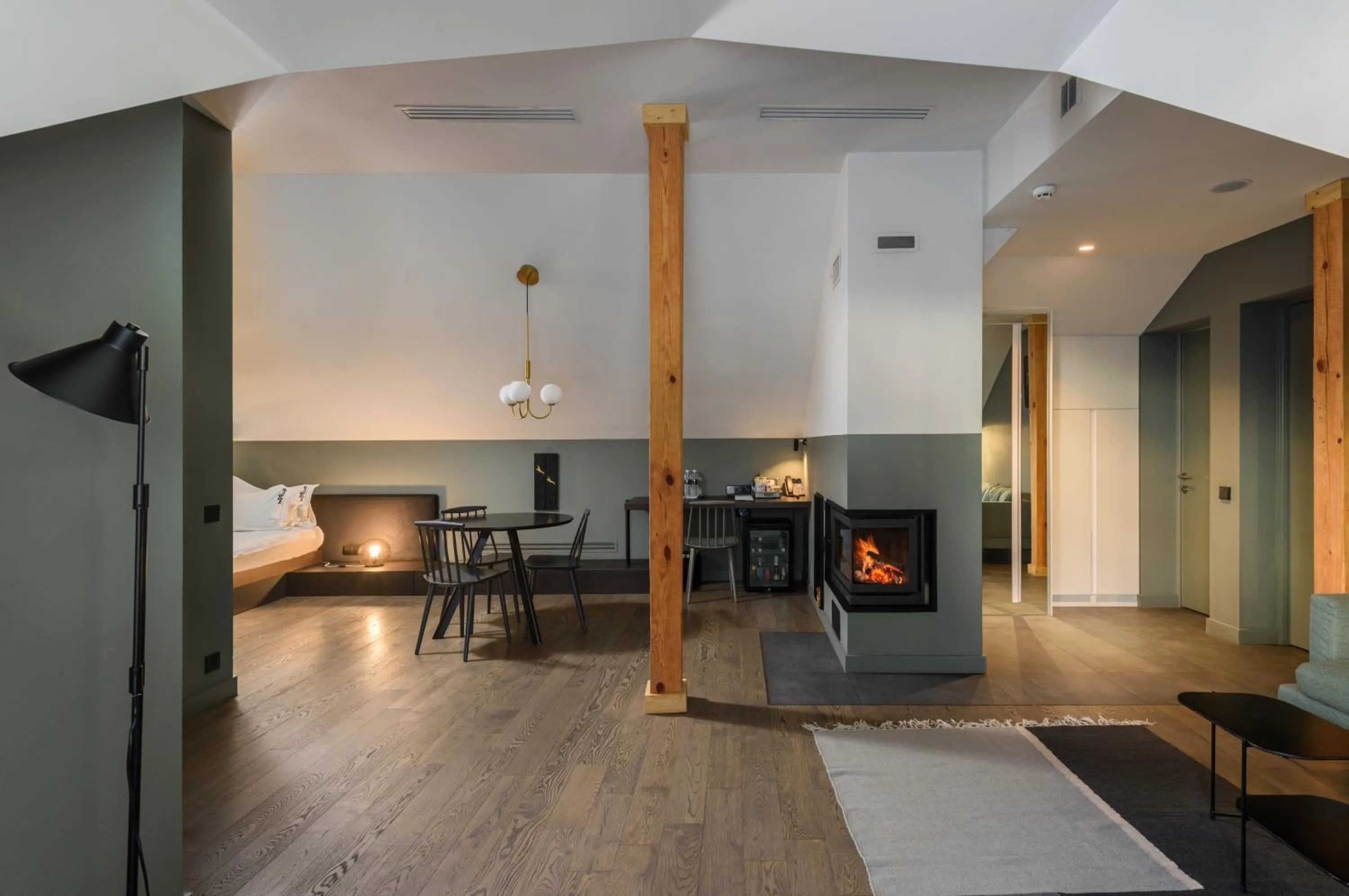 Living room in BURSA Hotel Kyiv