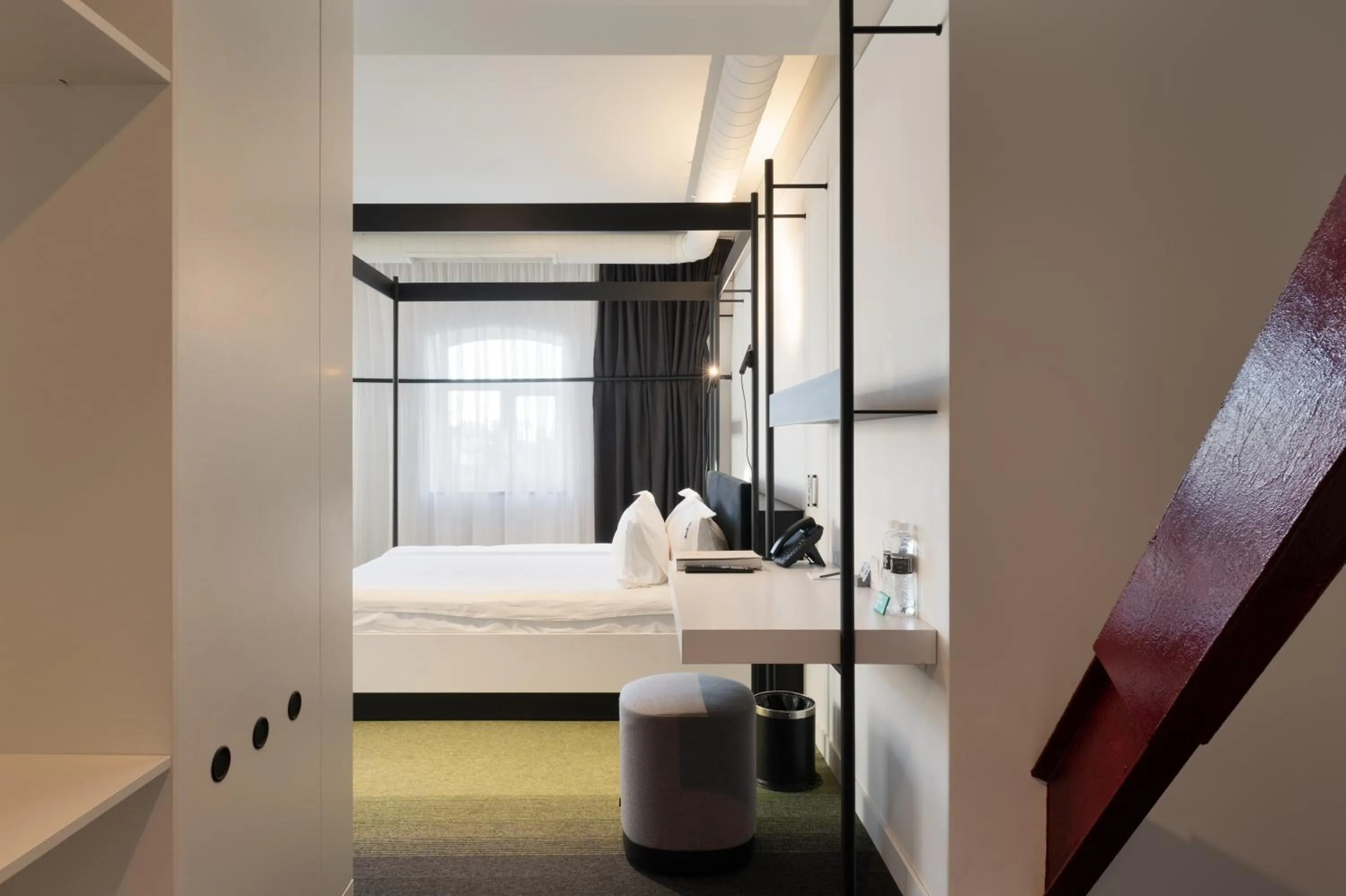 Bed in BURSA Hotel Kyiv