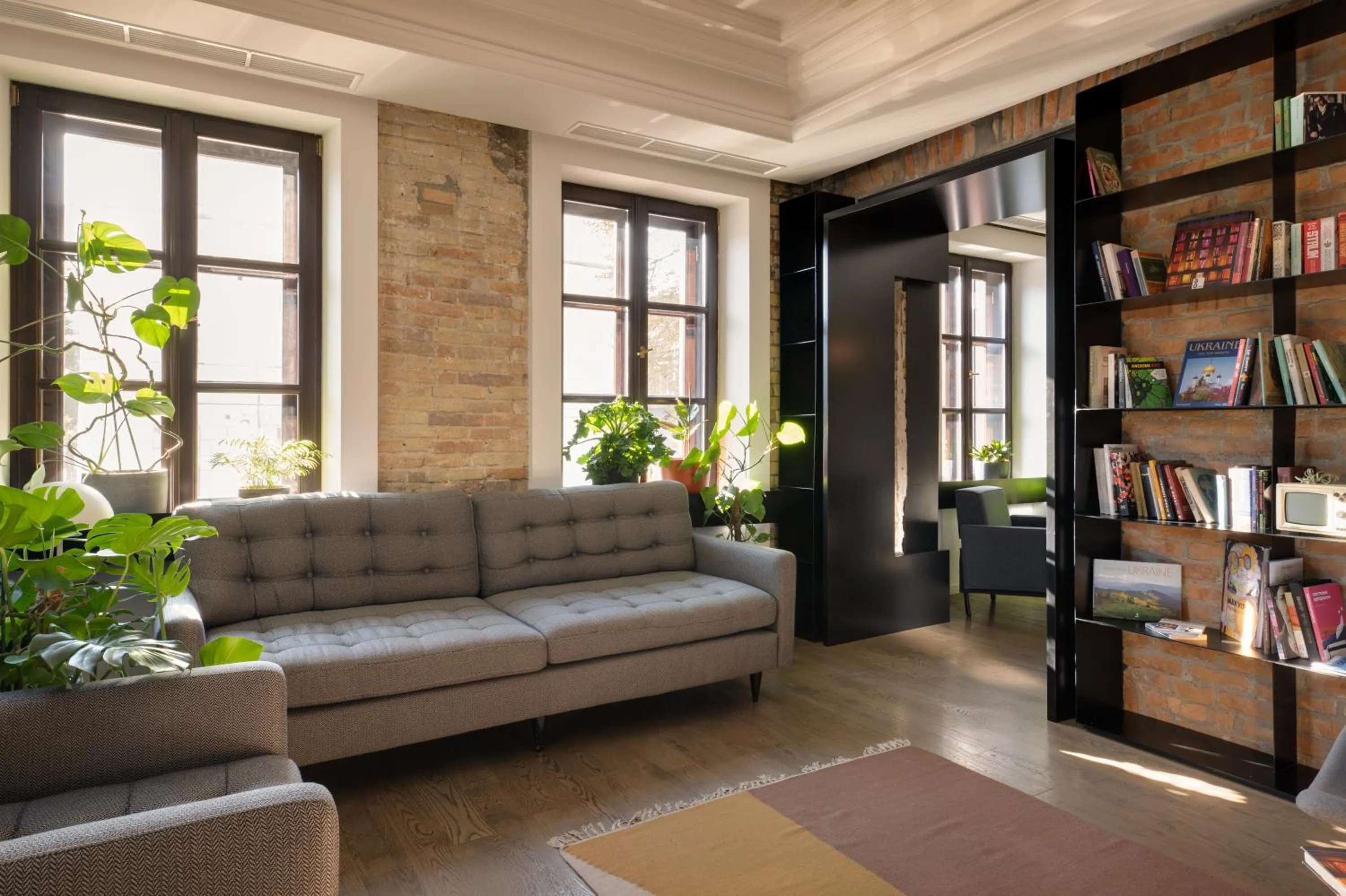 Library in BURSA Hotel Kyiv