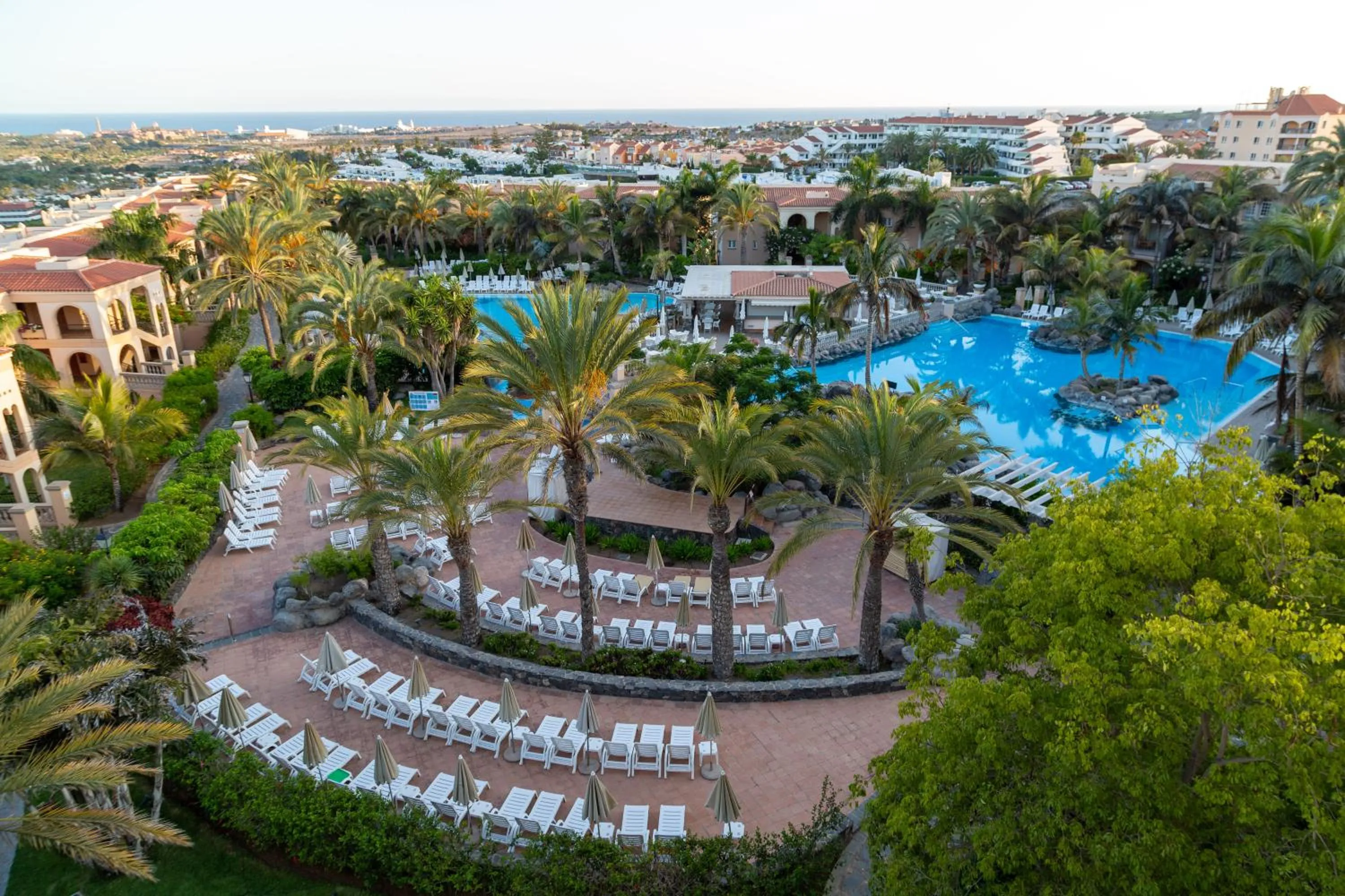 Bird's eye view in Palm Oasis Maspalomas