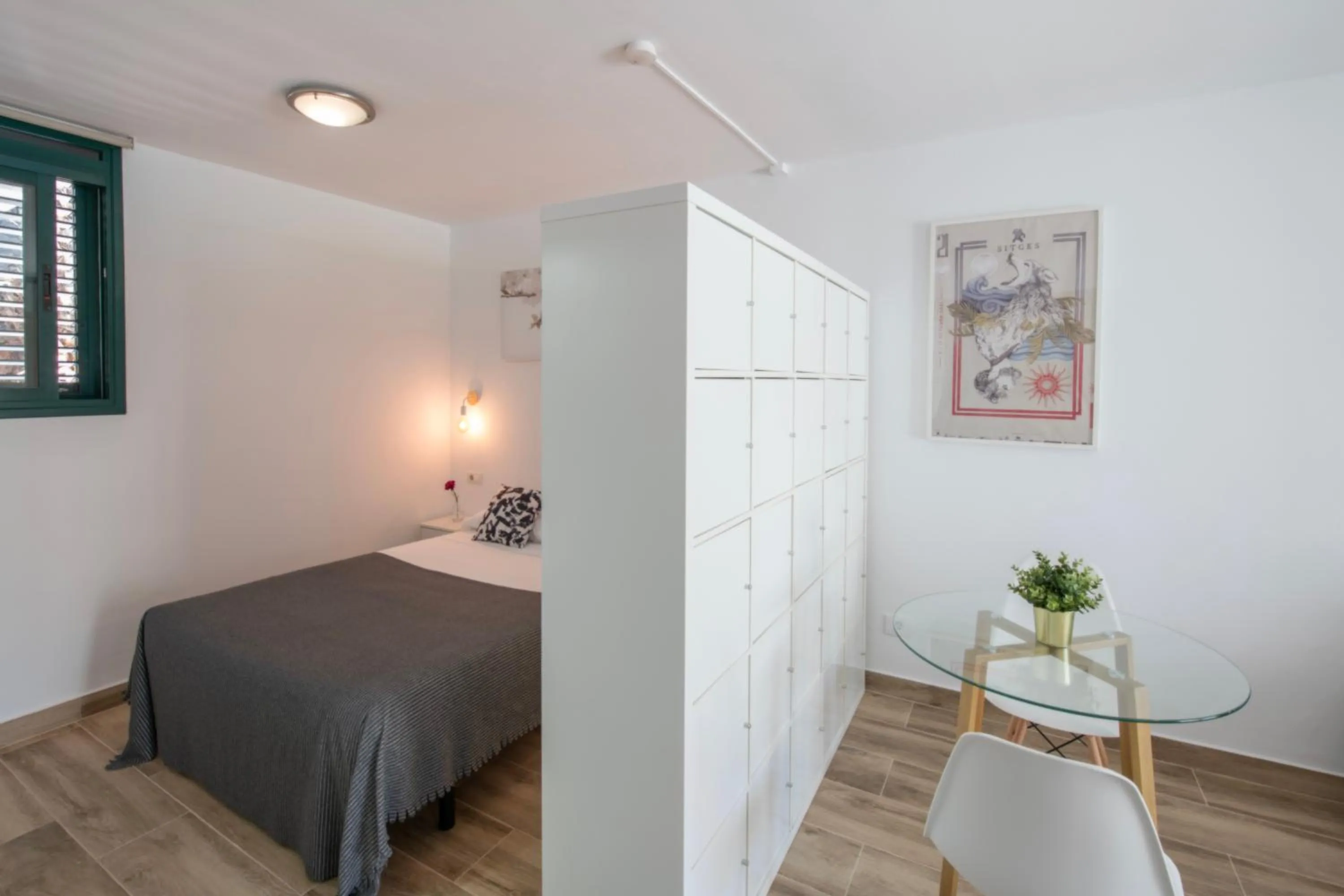 Bedroom, Bed in Apartamentos Los Rosales