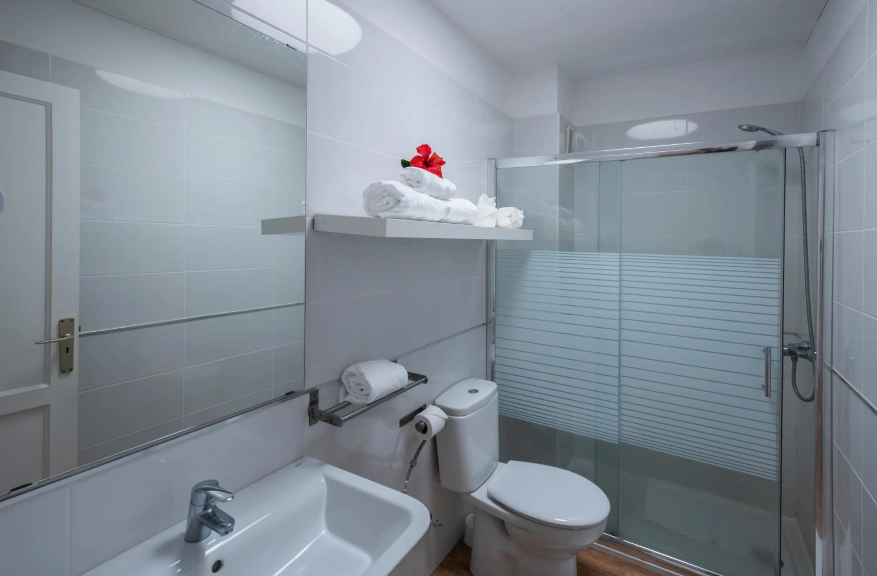 Shower in Apartamentos Los Rosales