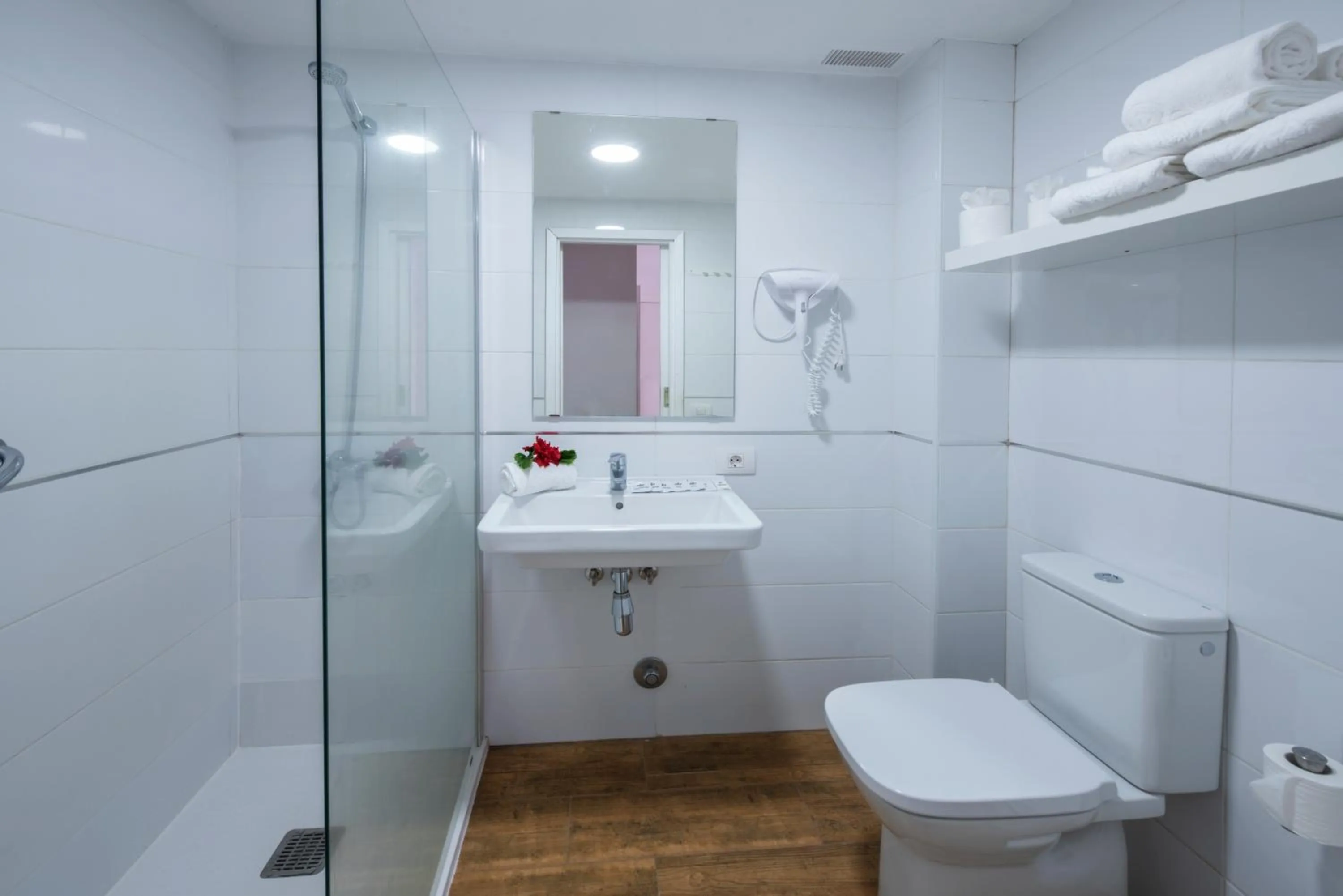 Shower in Apartamentos Los Rosales