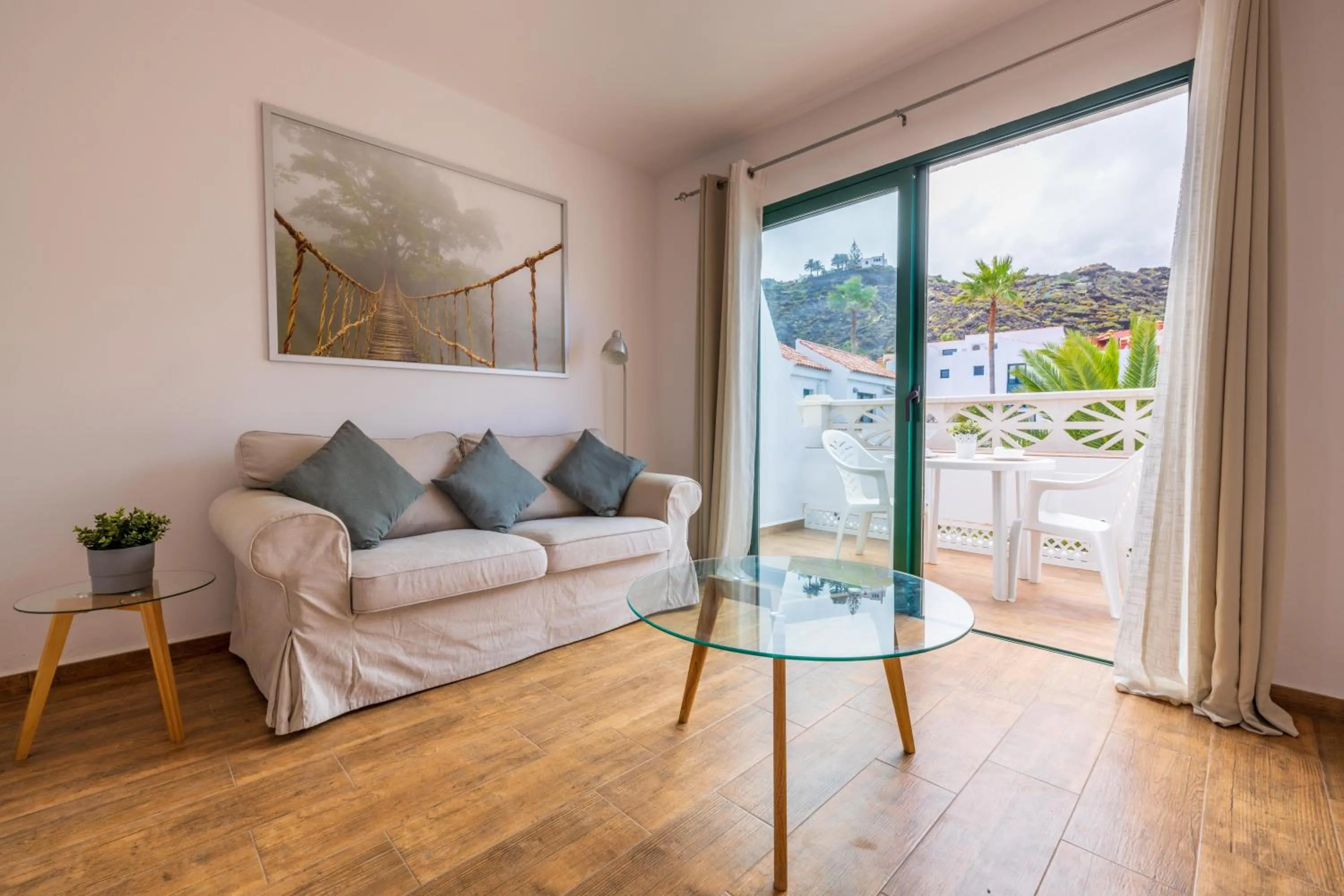 Seating area in Apartamentos Los Rosales