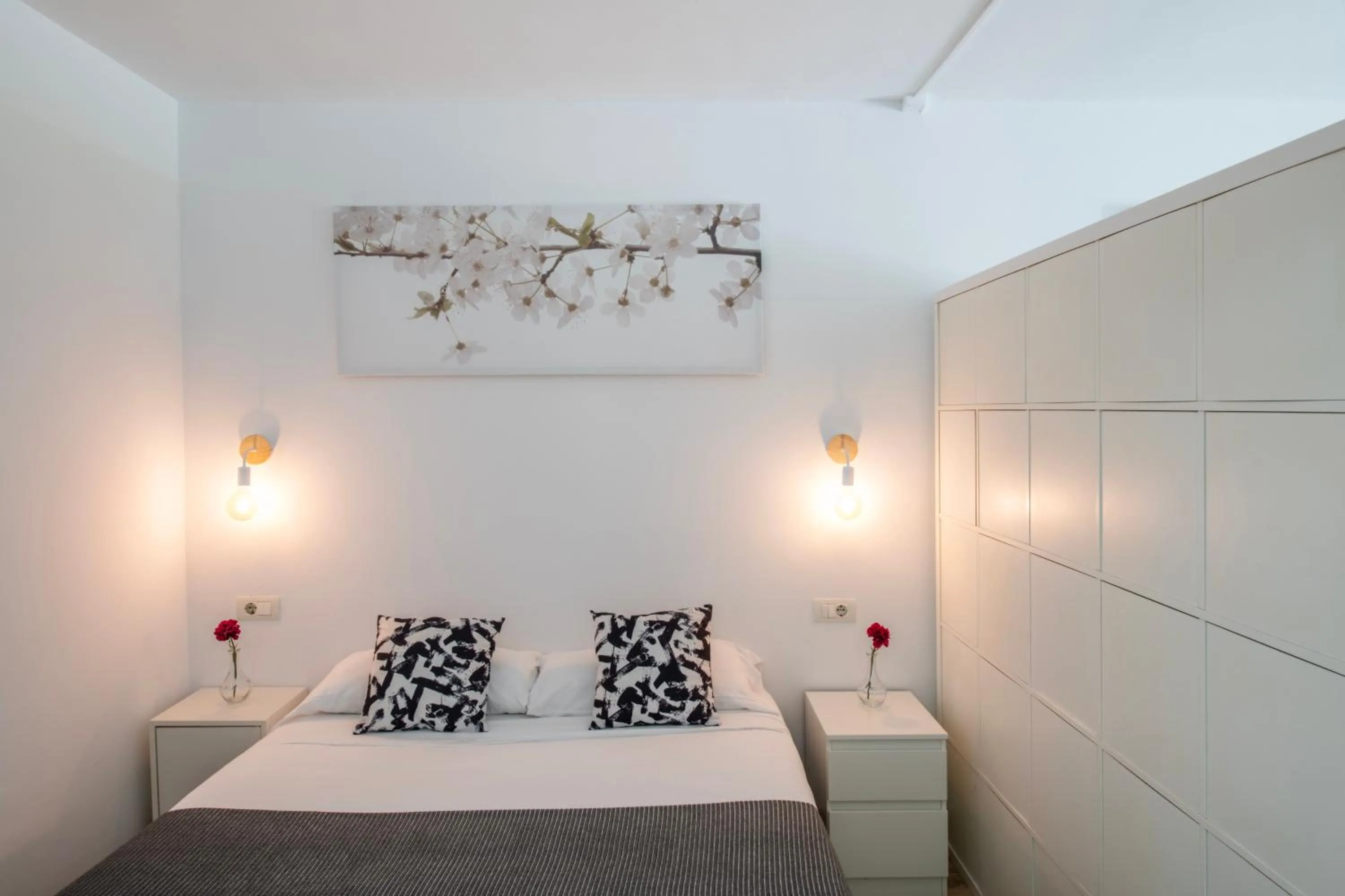 Bedroom, Bed in Apartamentos Los Rosales