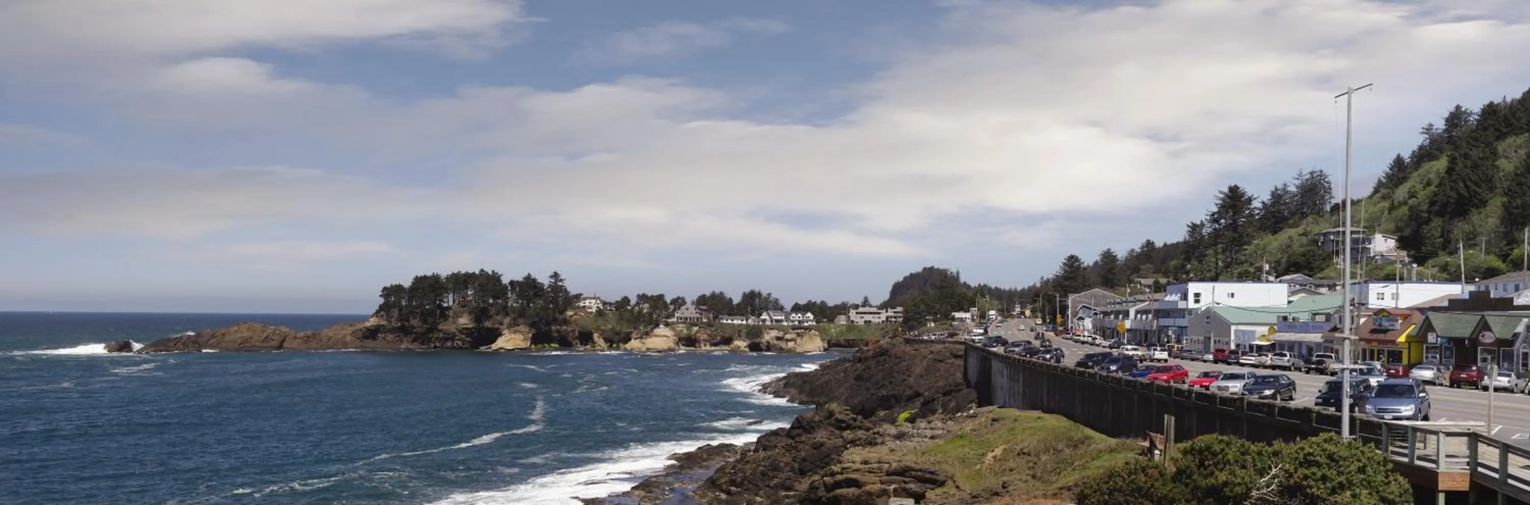 City view in WorldMark Depoe Bay