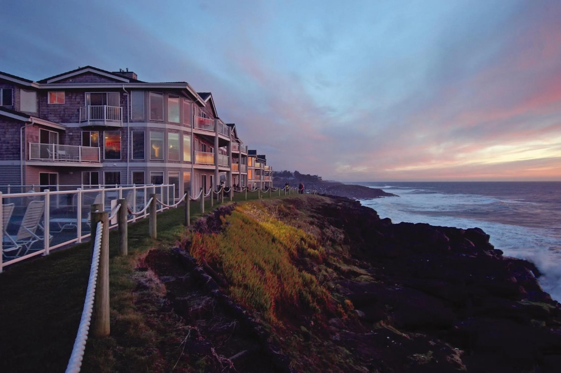 Property building in WorldMark Depoe Bay