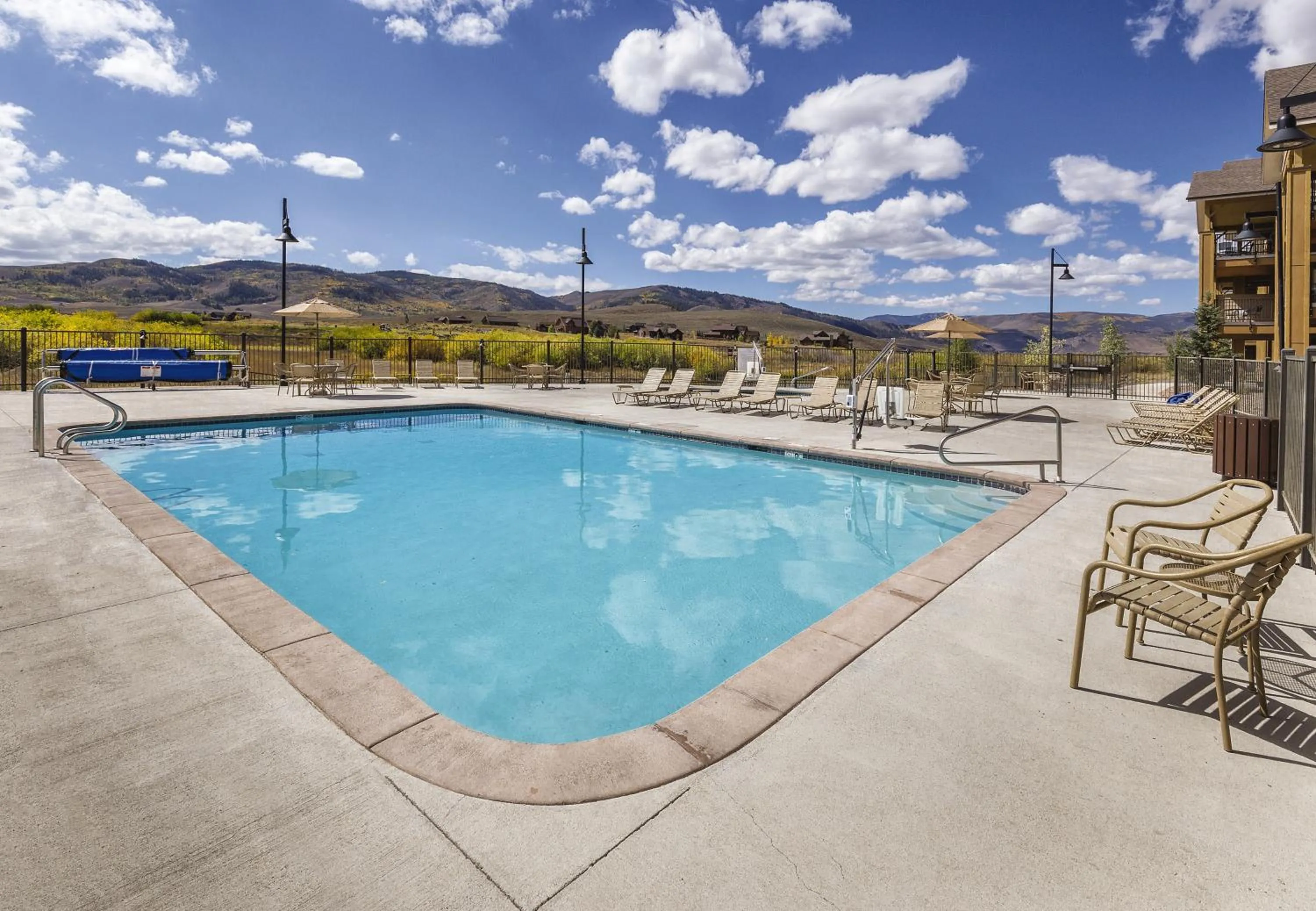 Swimming pool in WorldMark Granby - Rocky Mountain Preserve