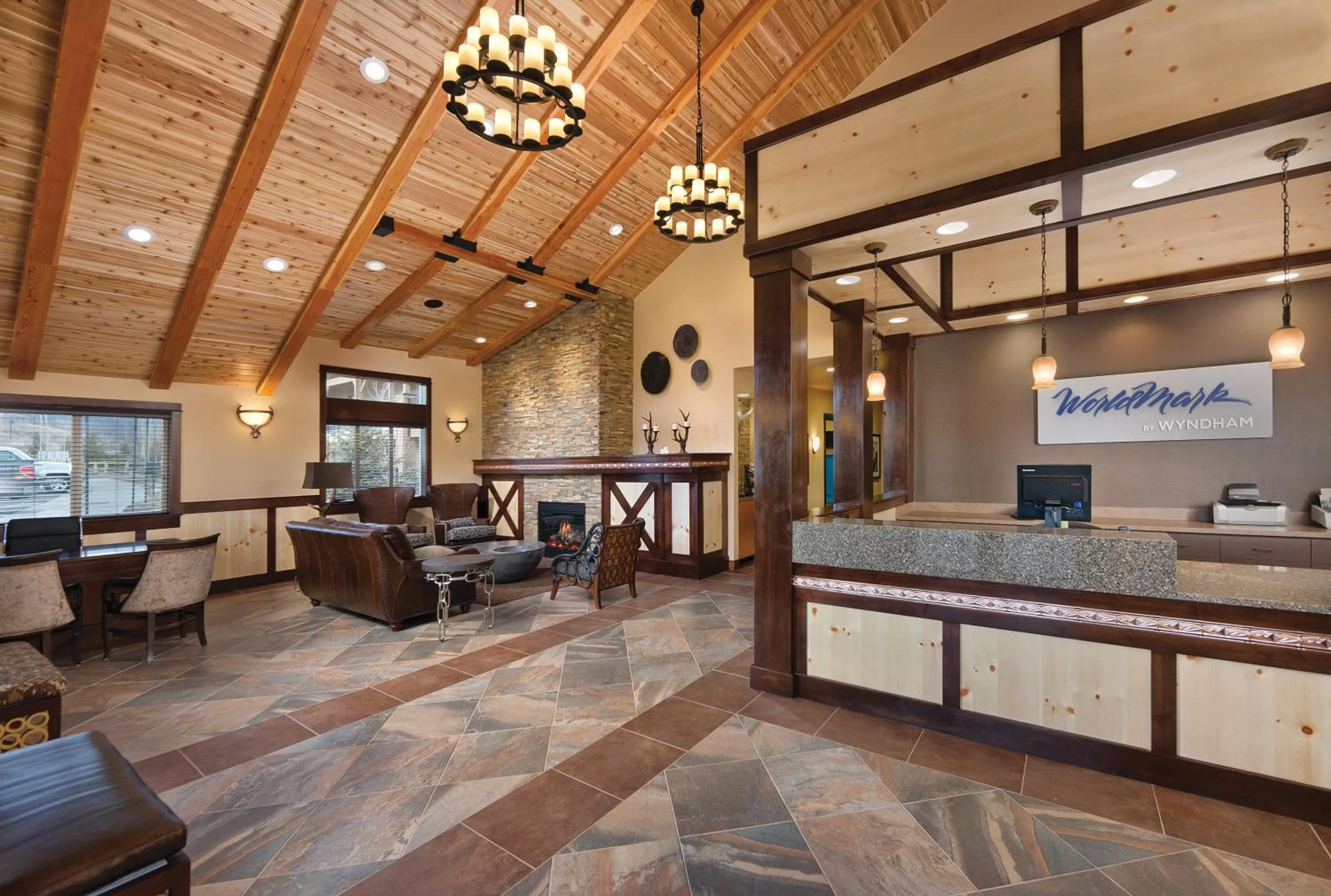 Lobby or reception in WorldMark Granby - Rocky Mountain Preserve