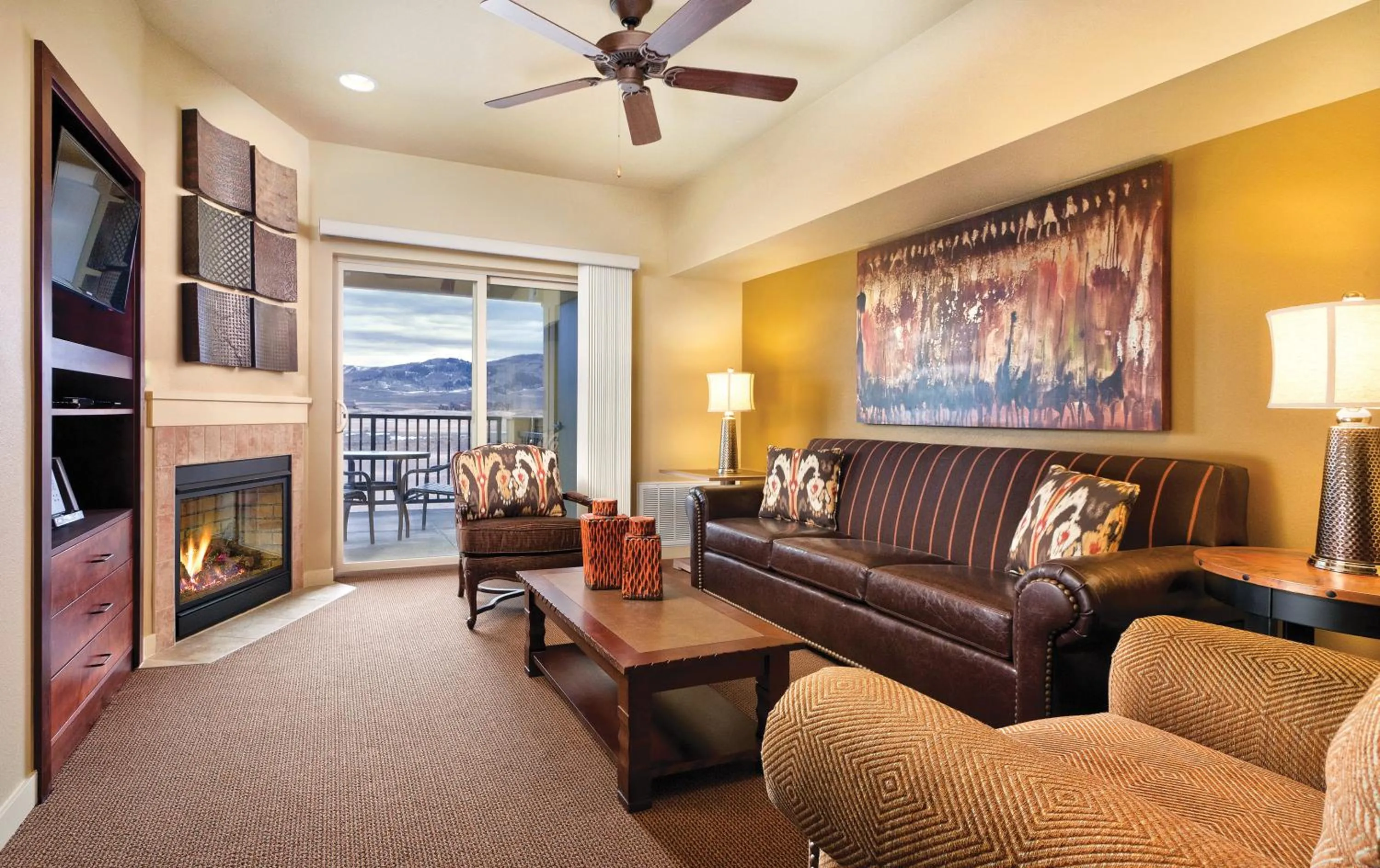 Living room in WorldMark Granby - Rocky Mountain Preserve