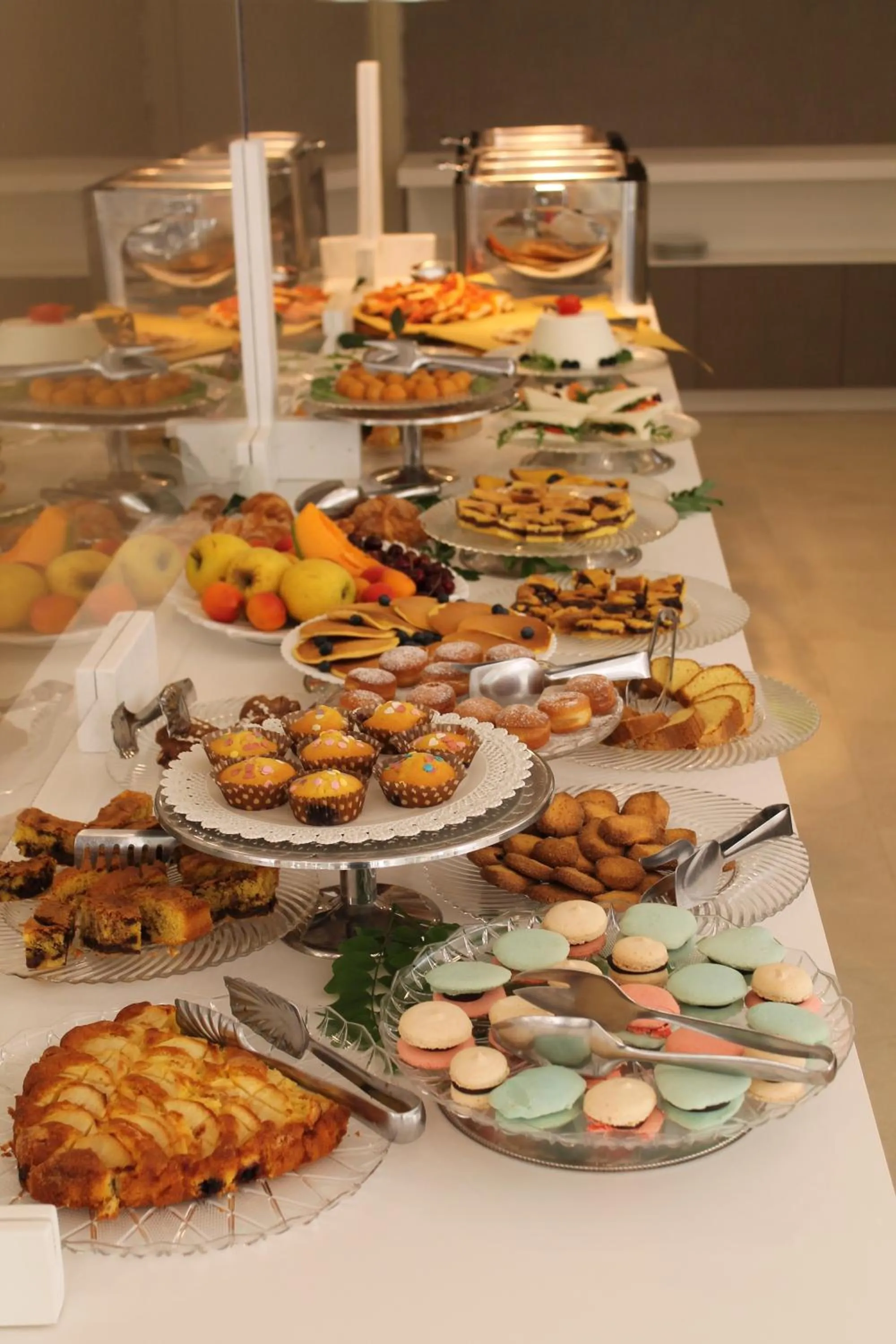 Buffet breakfast in Hotel Vernel