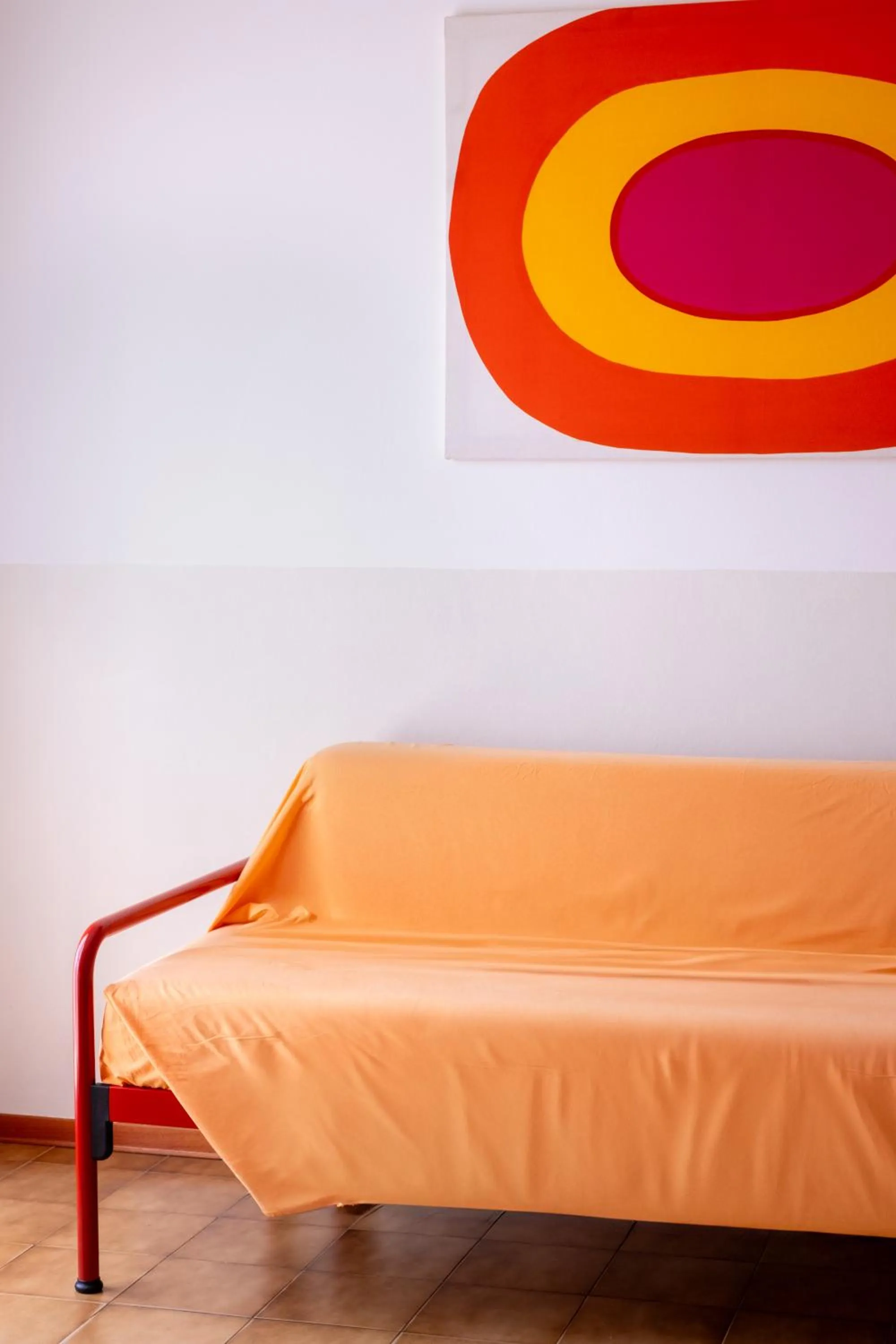 Living room, Bed in Aurora Residence