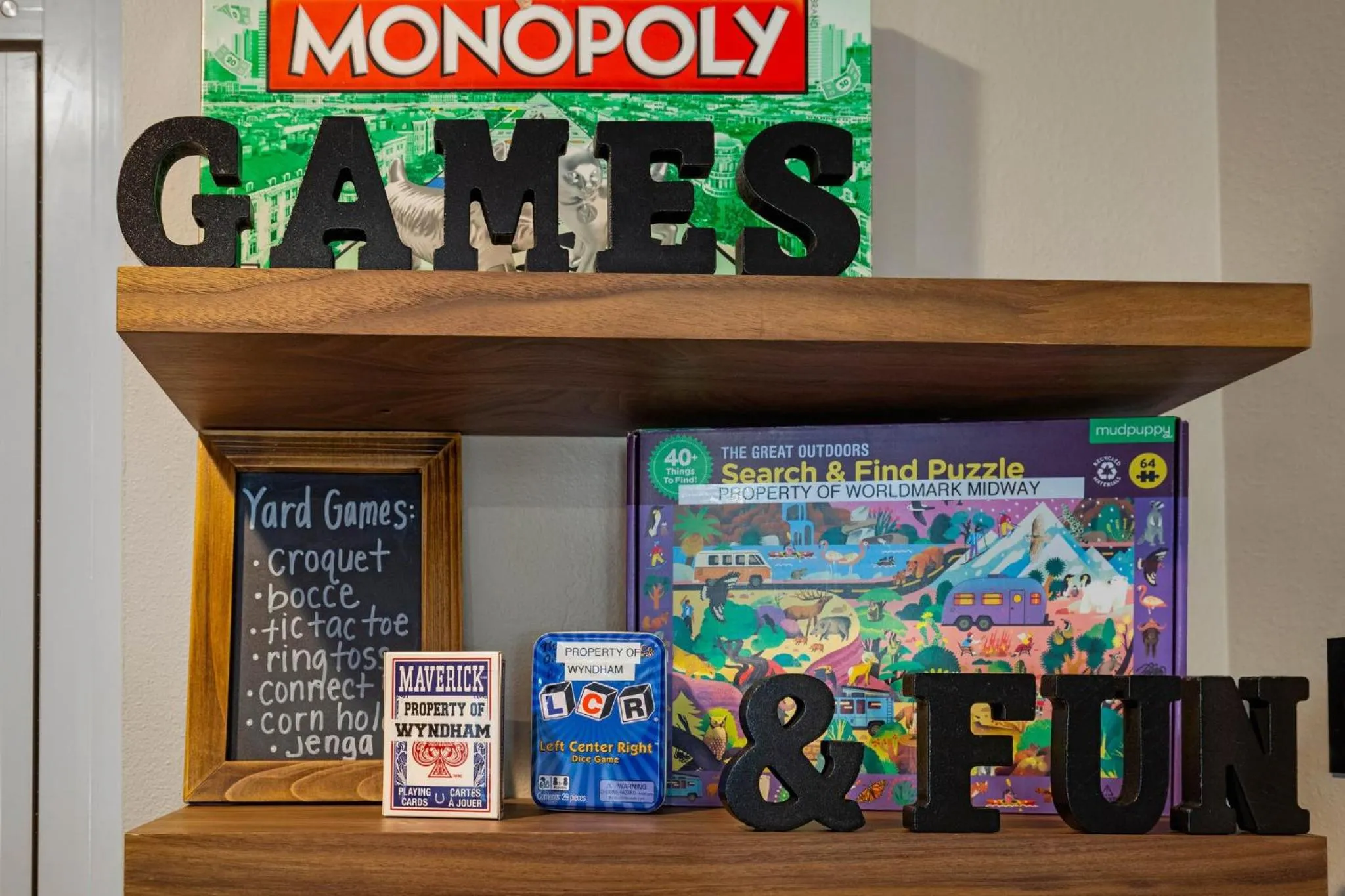 Game Room in WorldMark Midway