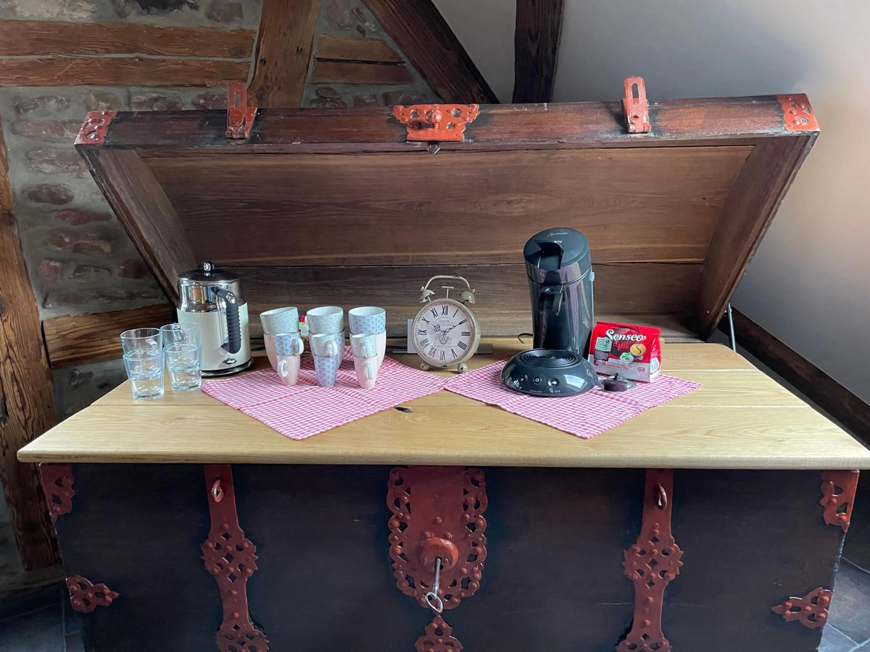 Coffee/tea facilities in Muggel Apartments