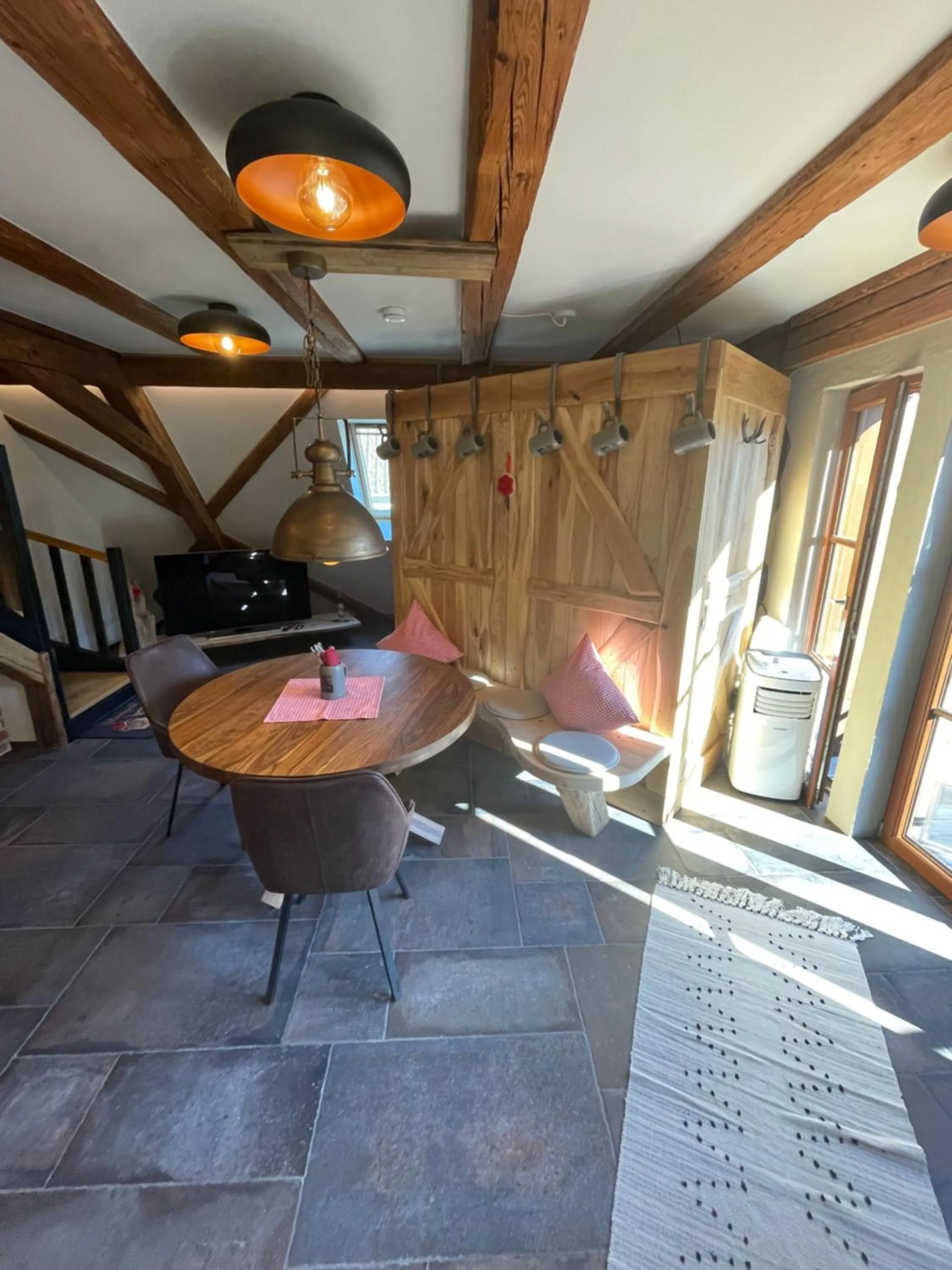 Seating area in Muggel Apartments