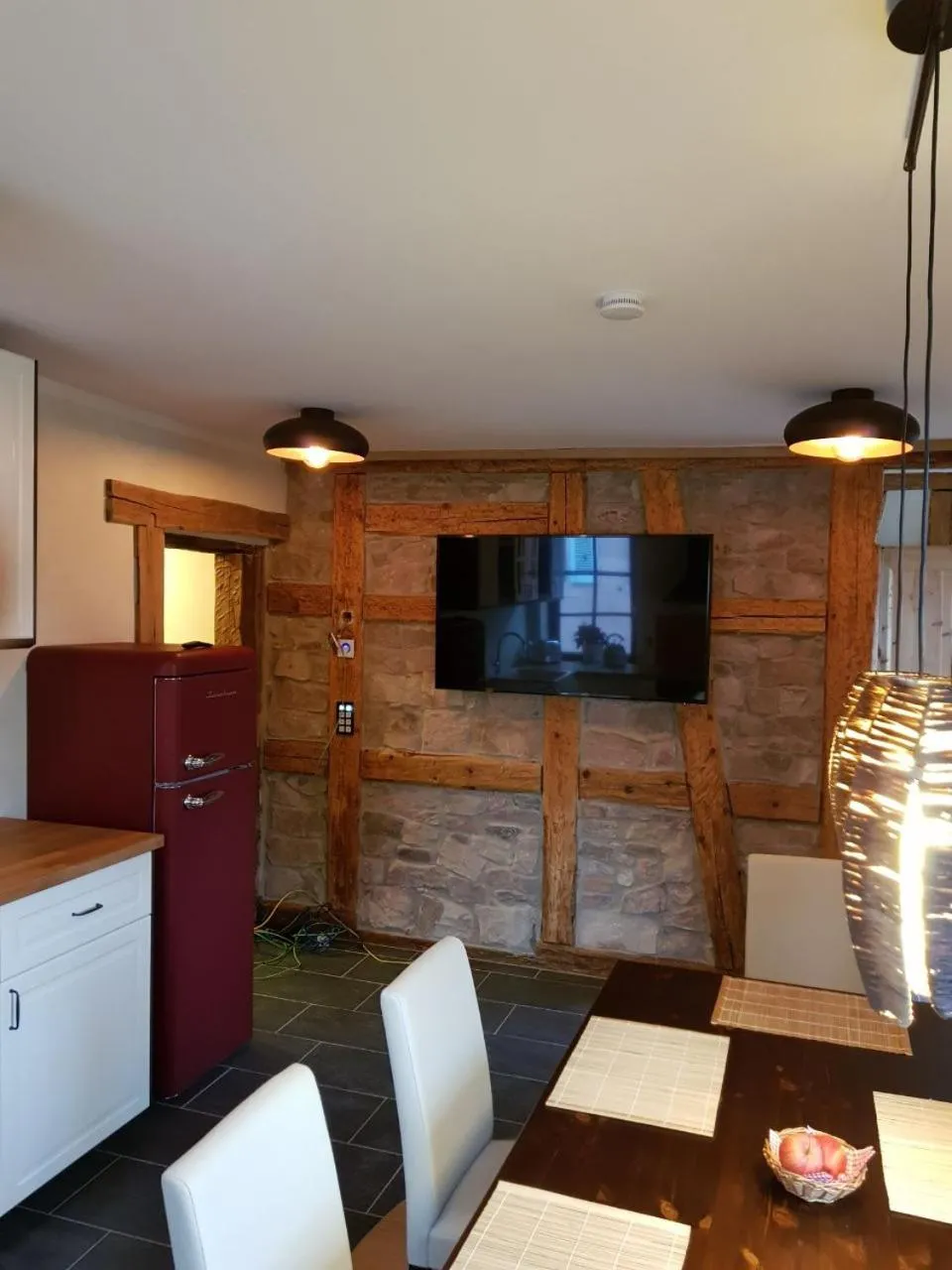 kitchen in Muggel Apartments