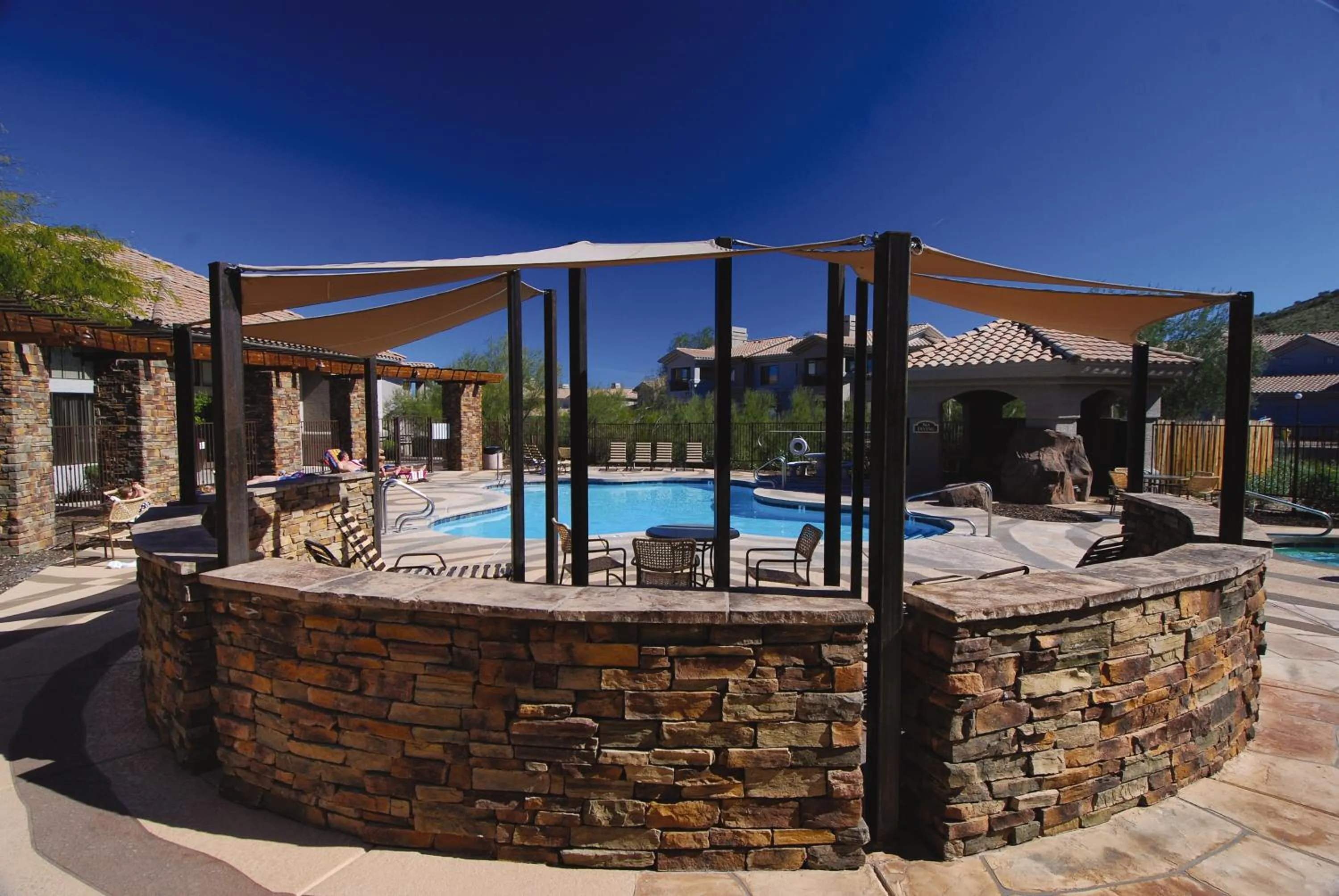 Patio in WorldMark Phoenix - South Mountain Preserve