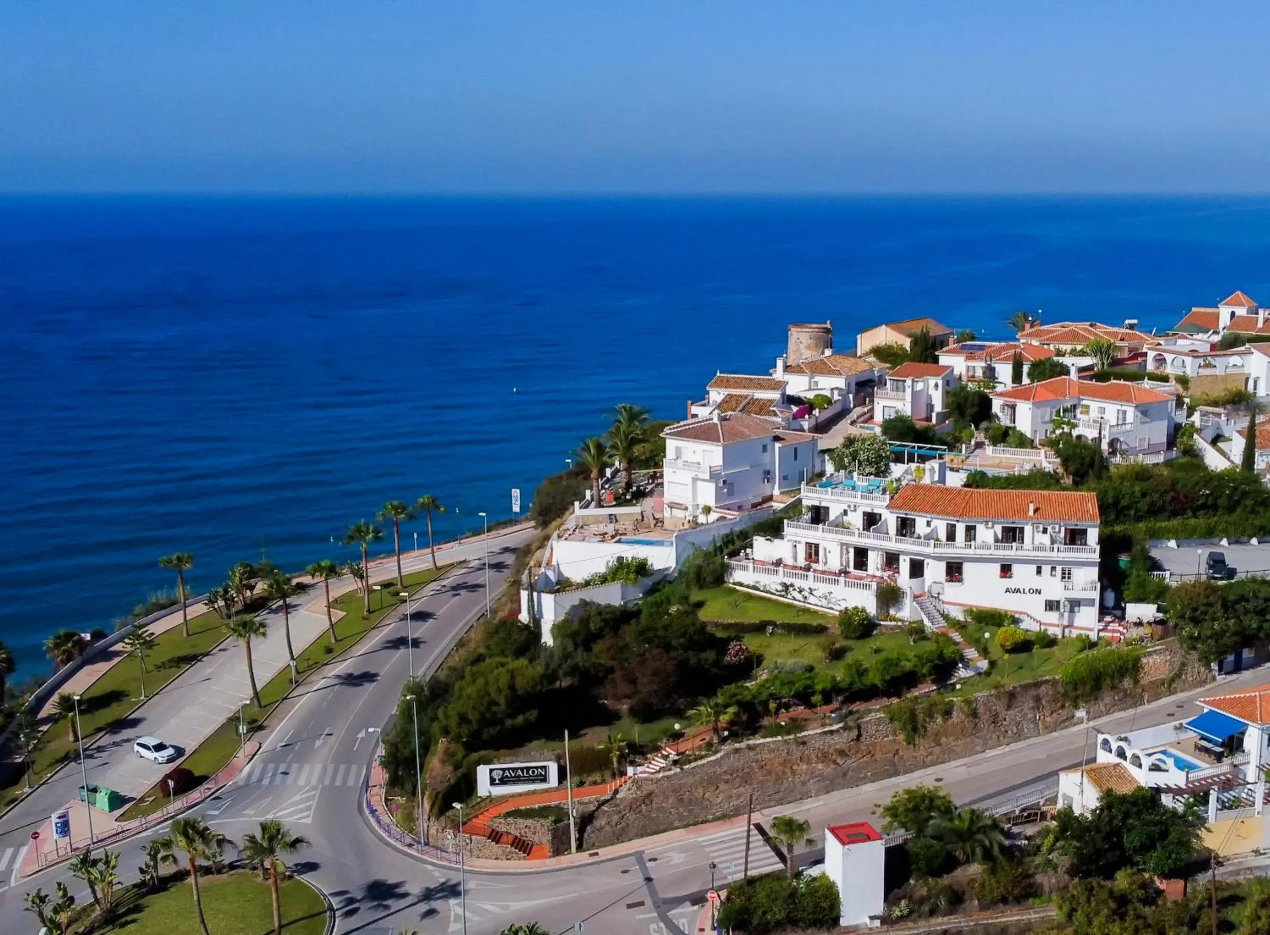 Bird's eye view in Hostal Avalon