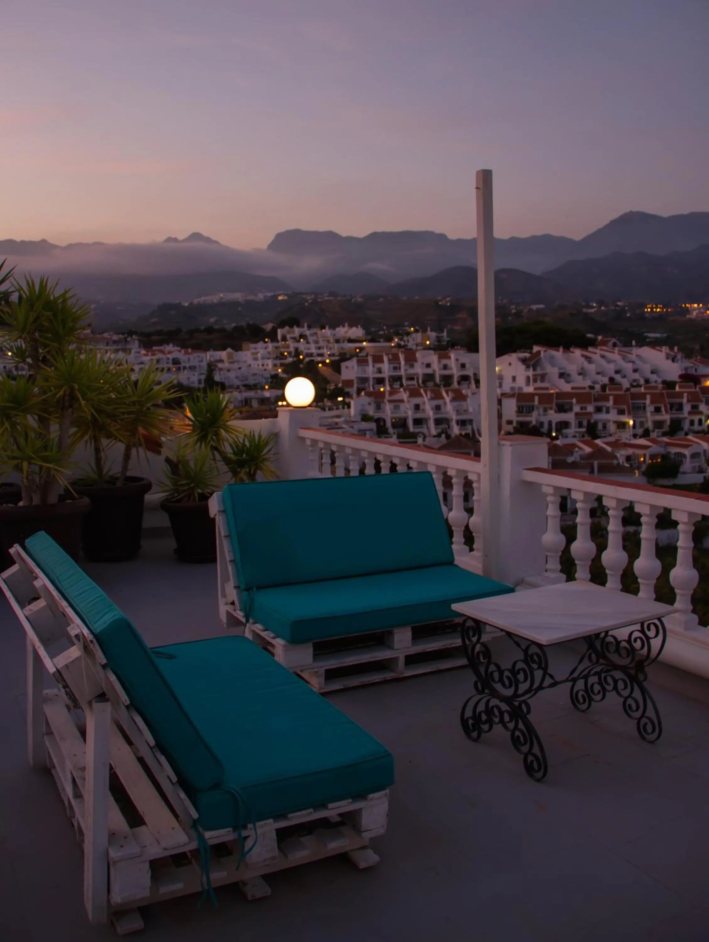 Balcony/Terrace in Hostal Avalon