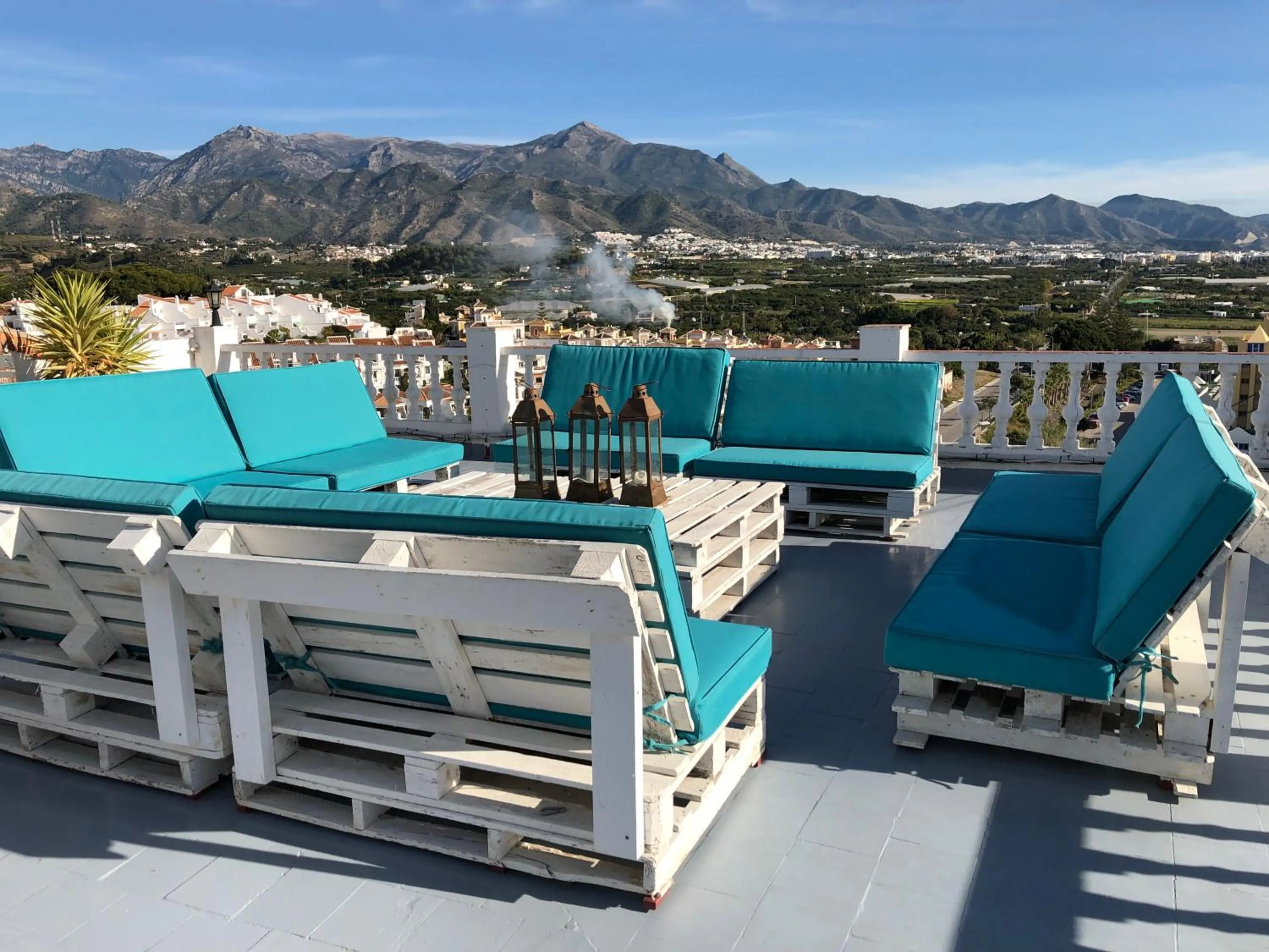 Balcony/Terrace in Hostal Avalon