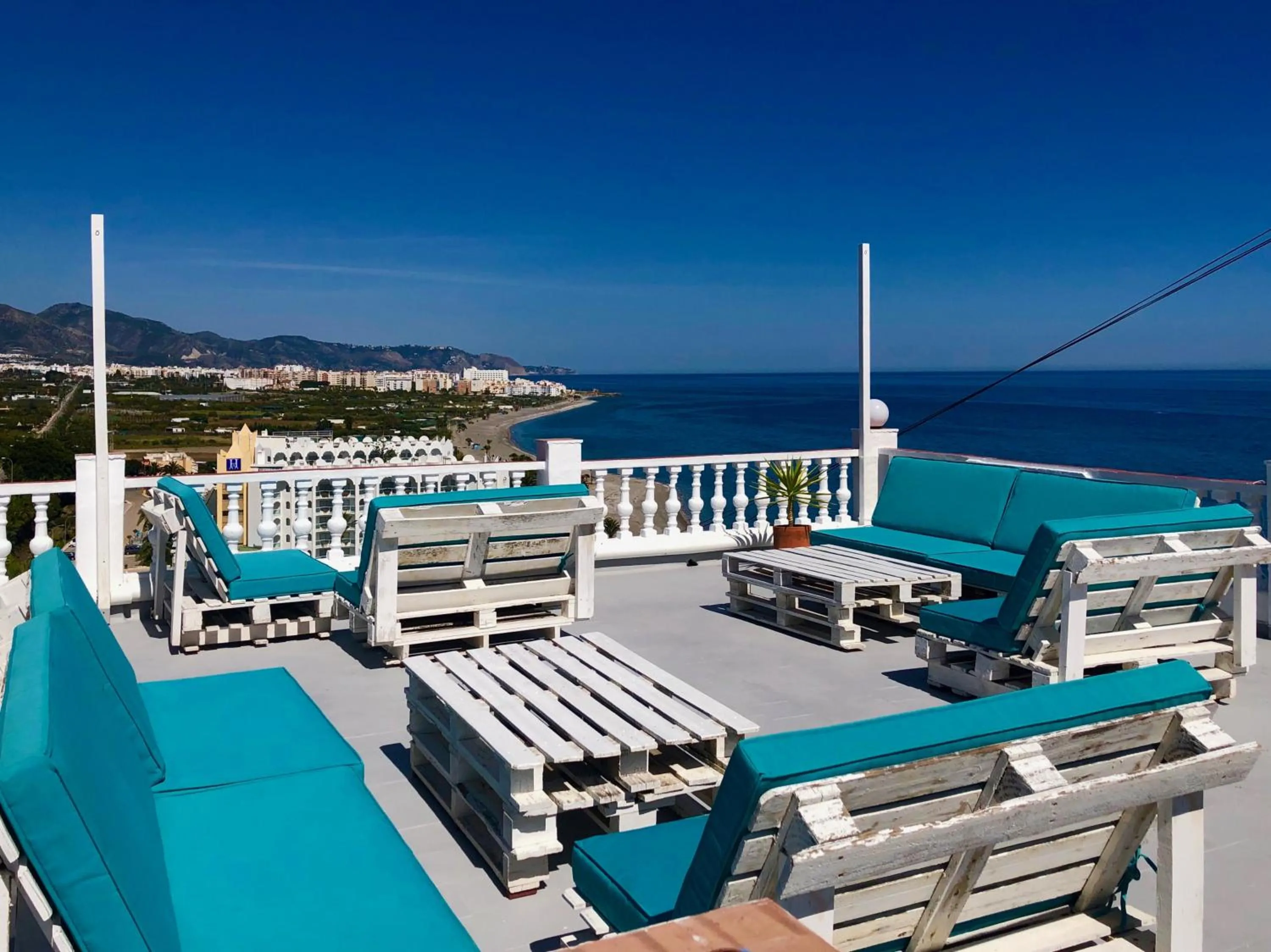 Balcony/Terrace in Hostal Avalon
