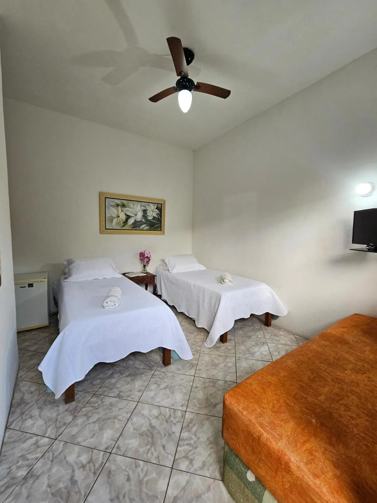 Bed in Pousada Recanto Das Emerências