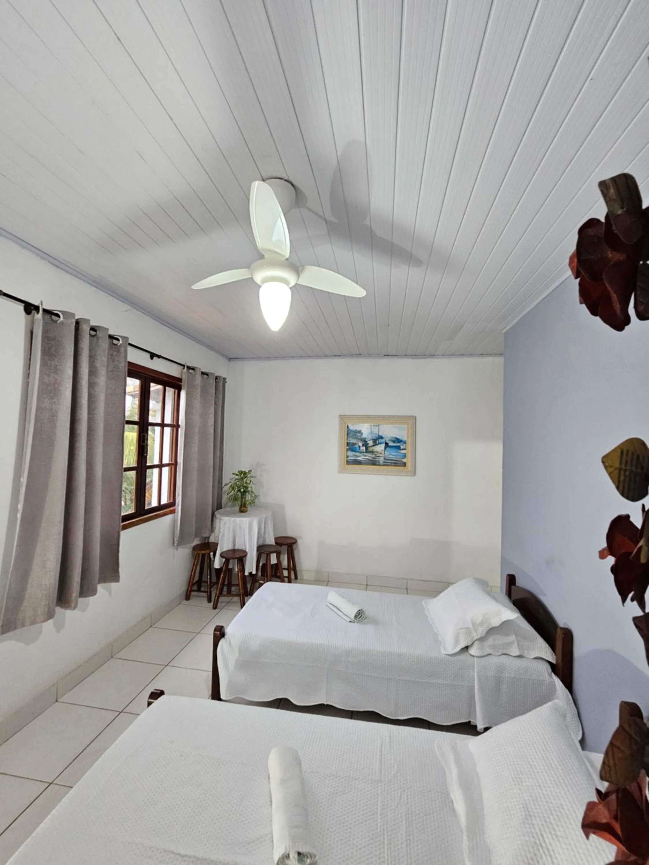 Bed in Pousada Recanto Das Emerências