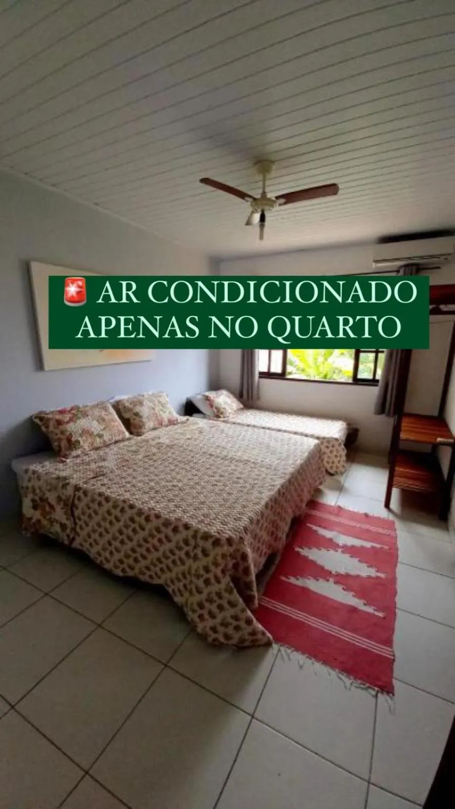 Bed in Pousada Recanto Das Emerências