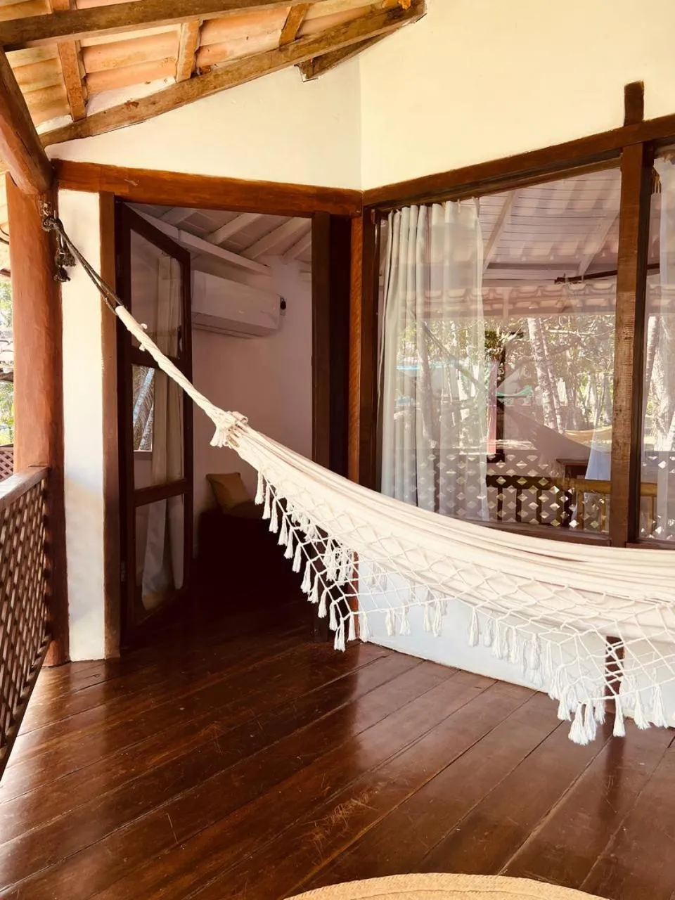 Patio in Pousada Jacarandá