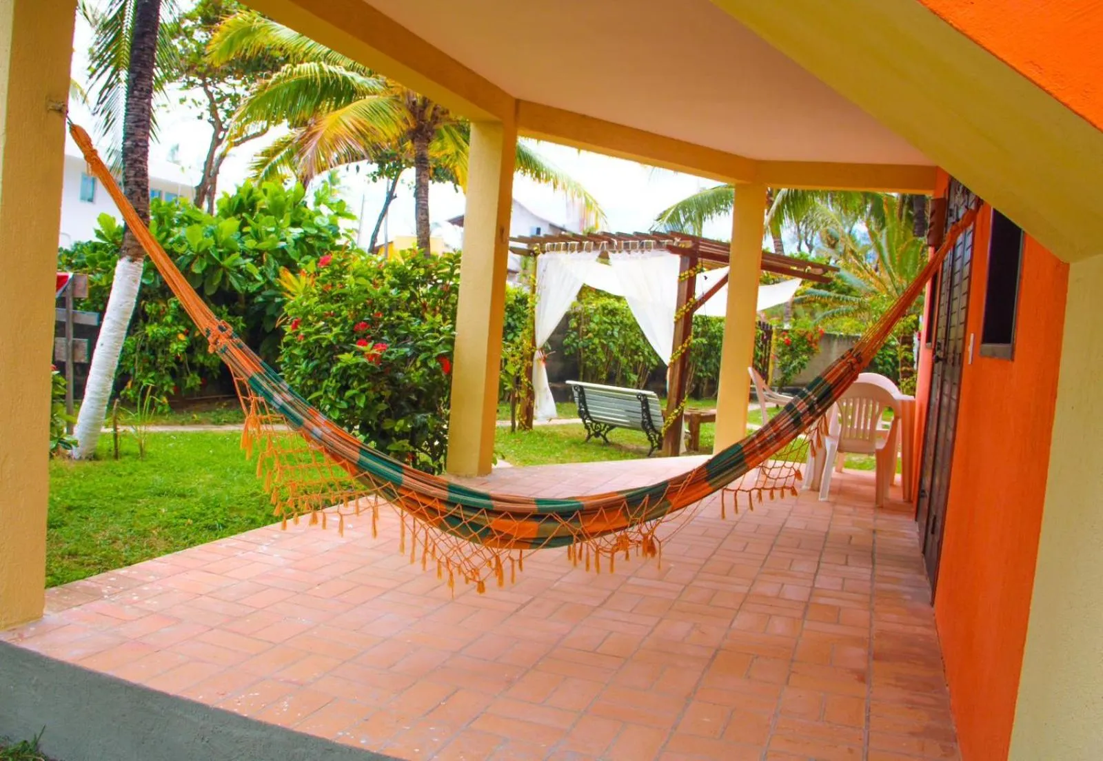 Patio in Pousada Hibiscus