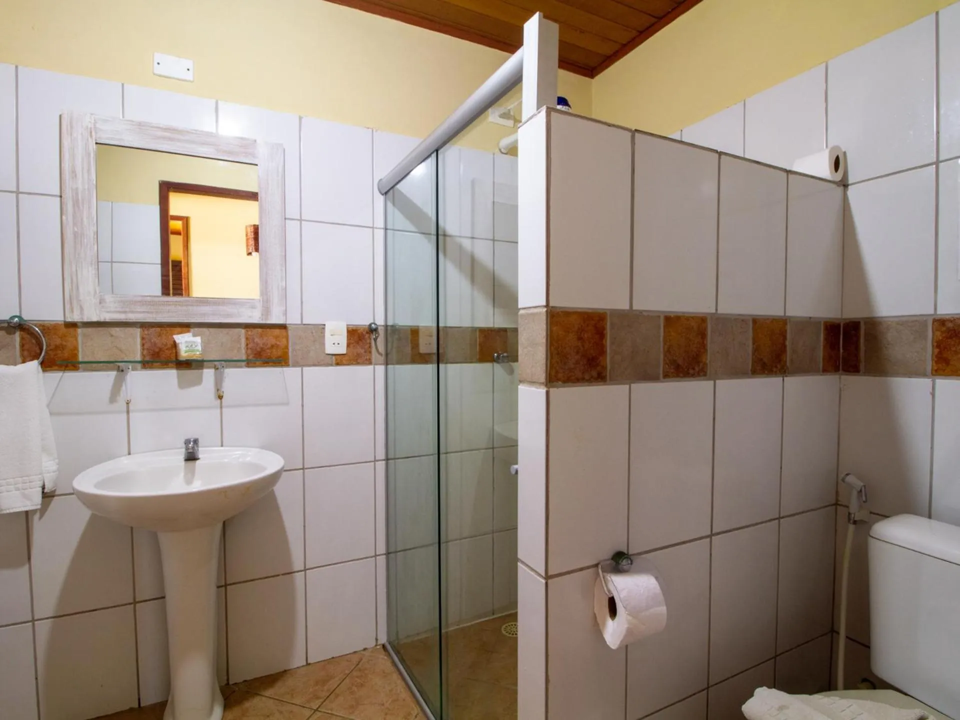 Bathroom in Pousada Hibiscus