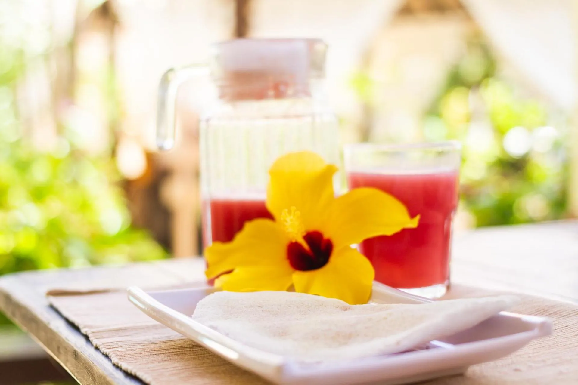 Breakfast in Pousada Hibiscus