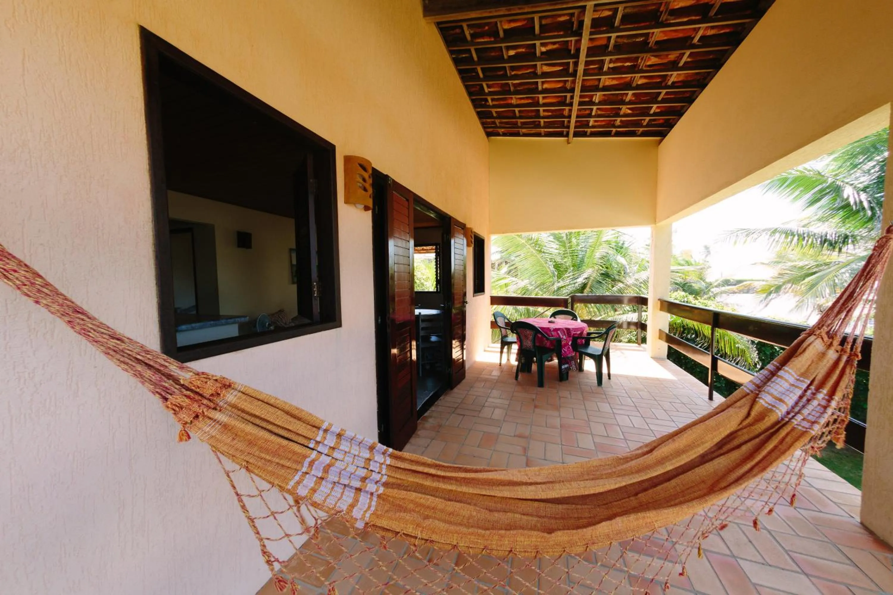 Balcony/Terrace in Pousada Hibiscus