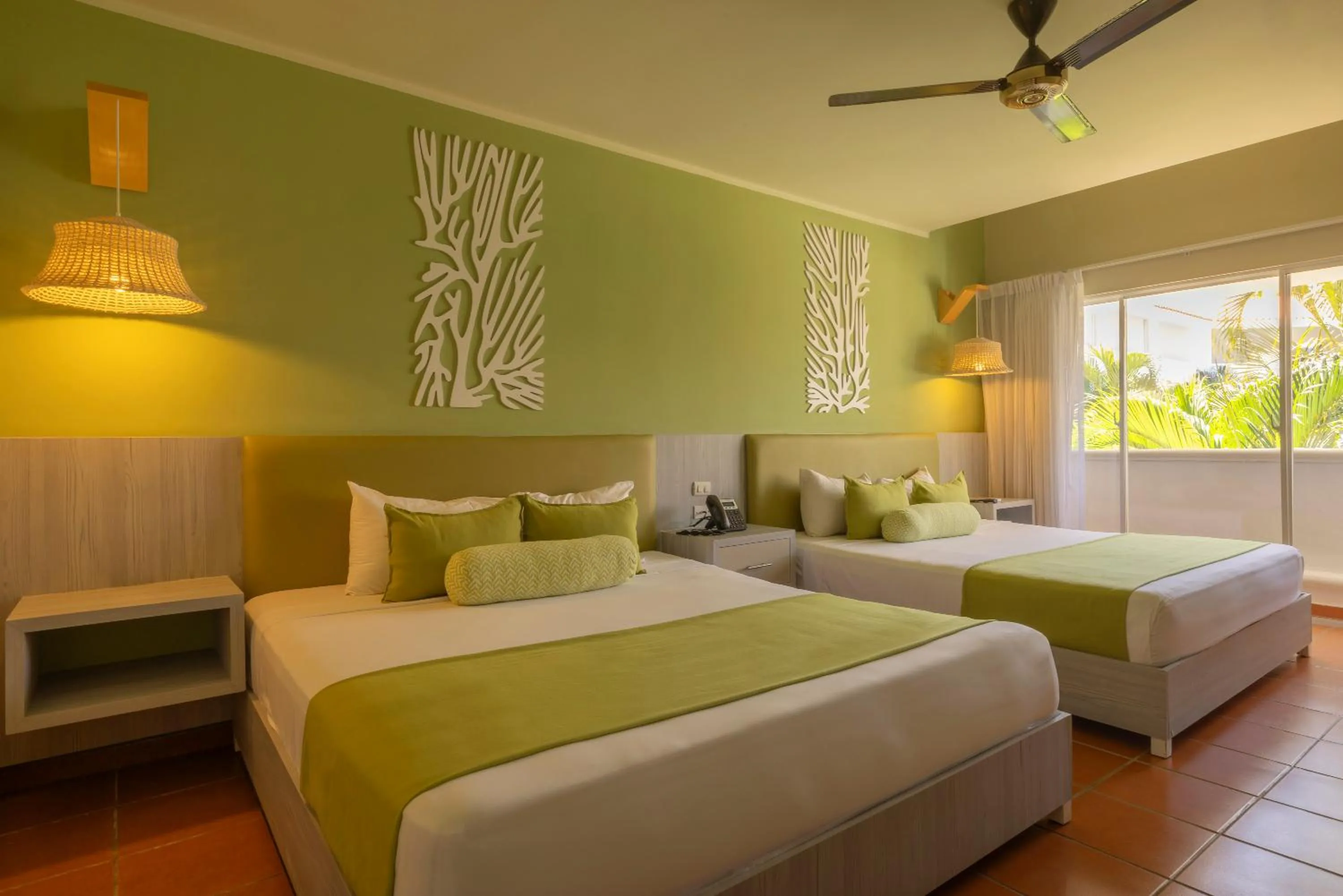 fireplace, Bed in Hotel whala!bávaro - All Inclusive