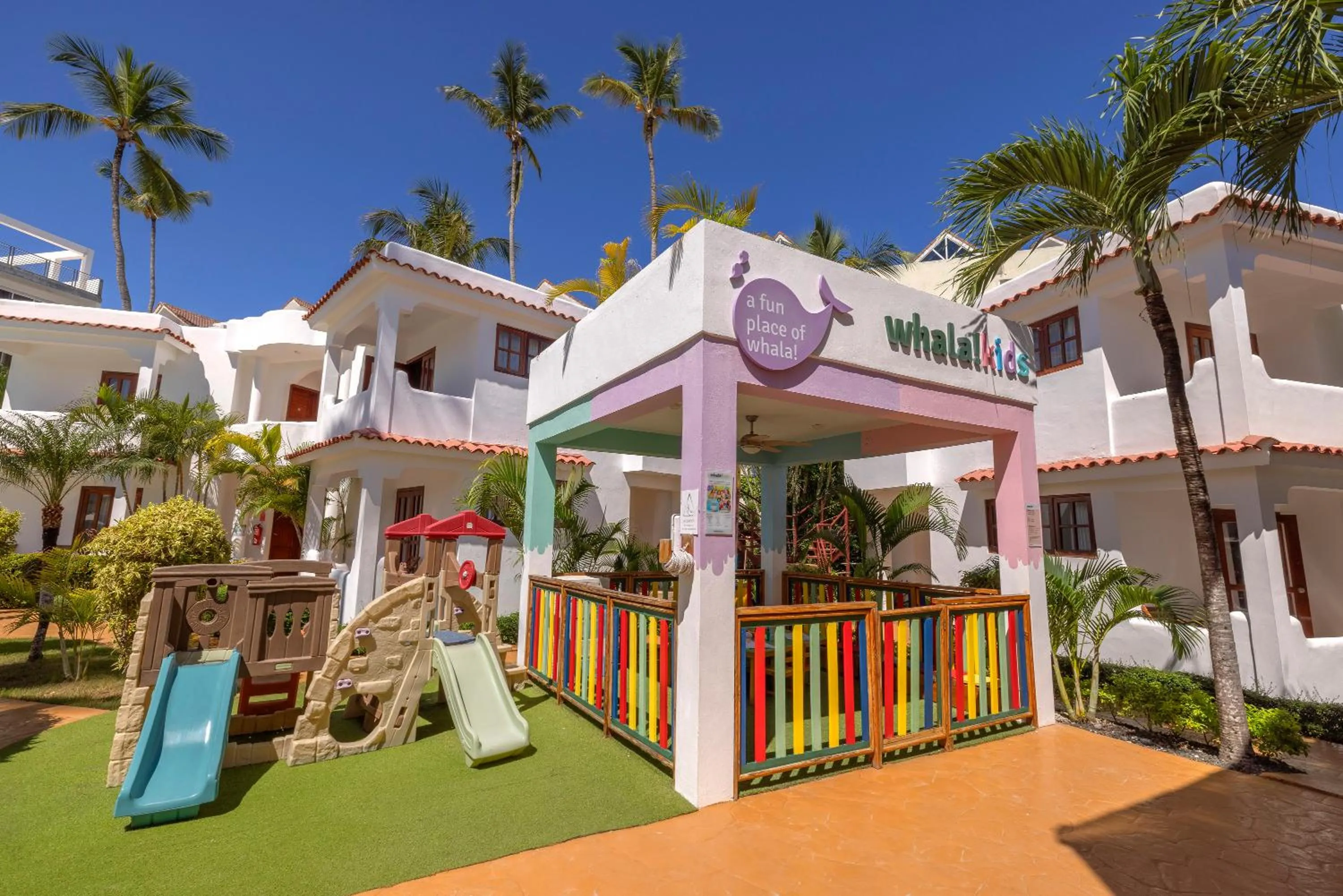 Children play ground in Hotel whala!bávaro - All Inclusive