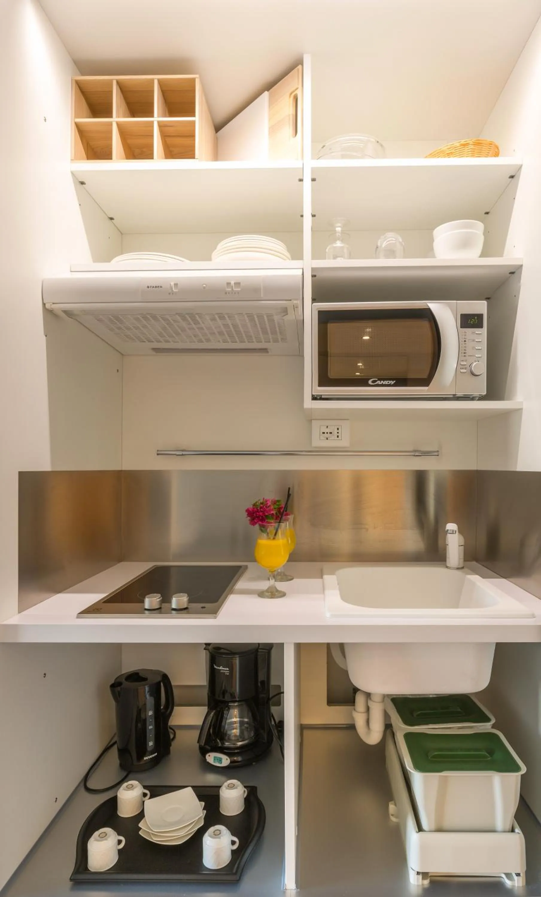 Kitchen or kitchenette in La Playa Orient Bay