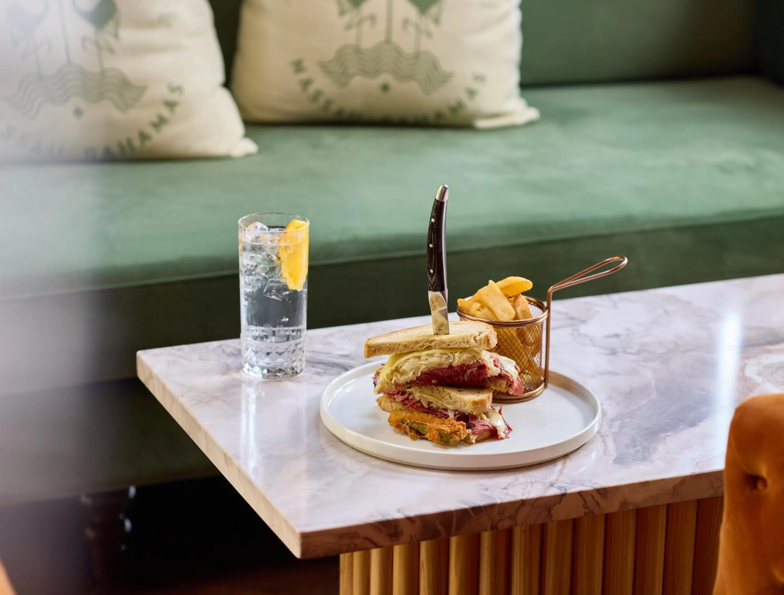 Food close-up in British Colonial Nassau