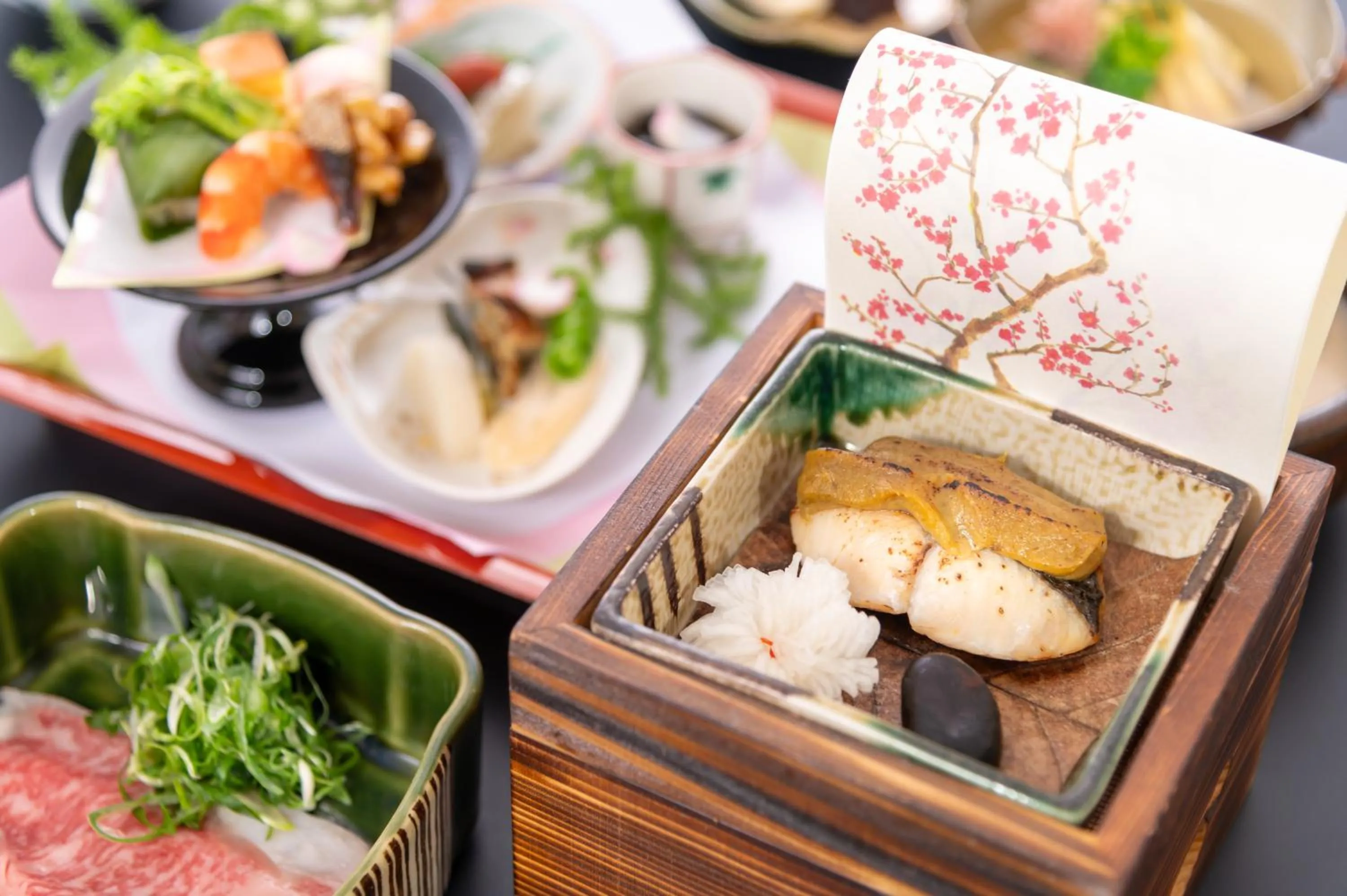 Dinner in Motoyu Kosenkaku