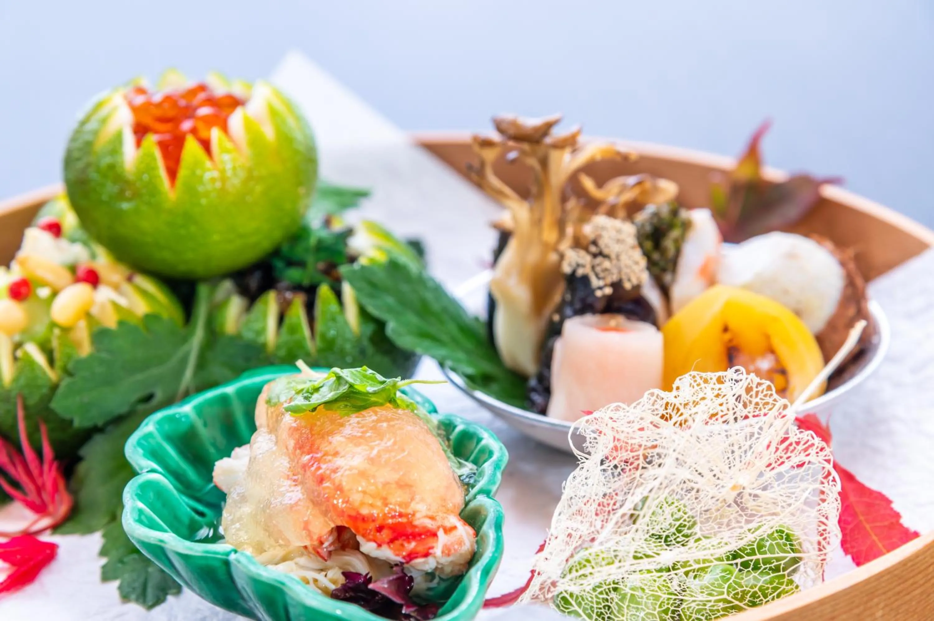 Food and drinks in Motoyu Kosenkaku