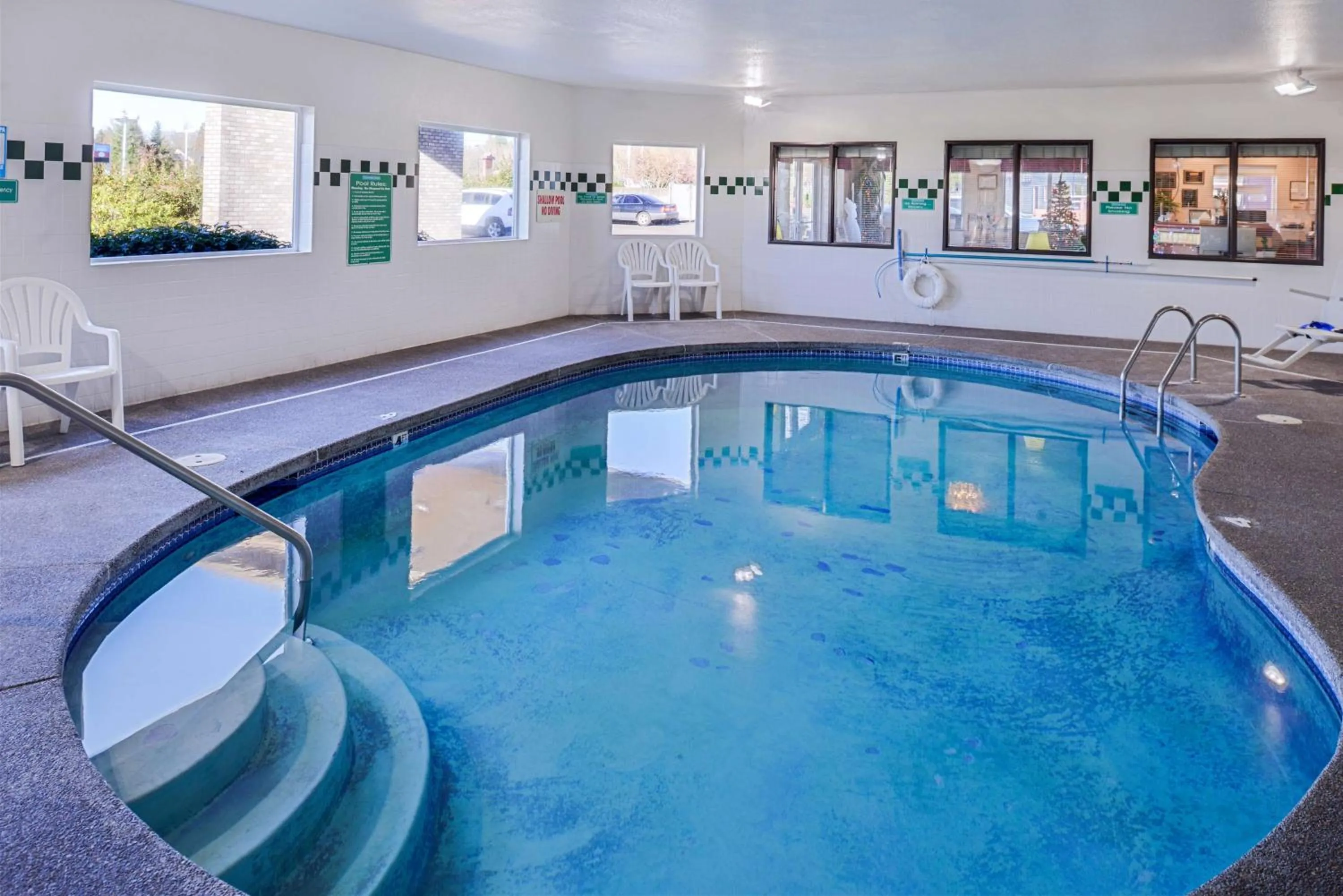 On site in Travelodge by Wyndham, Newberg