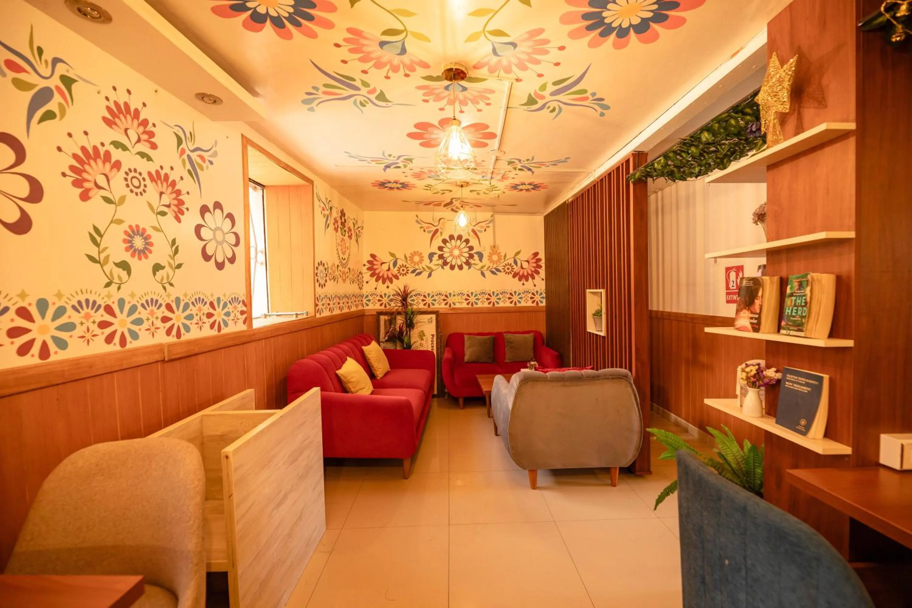 Living room in Mayu Boutique Hotel