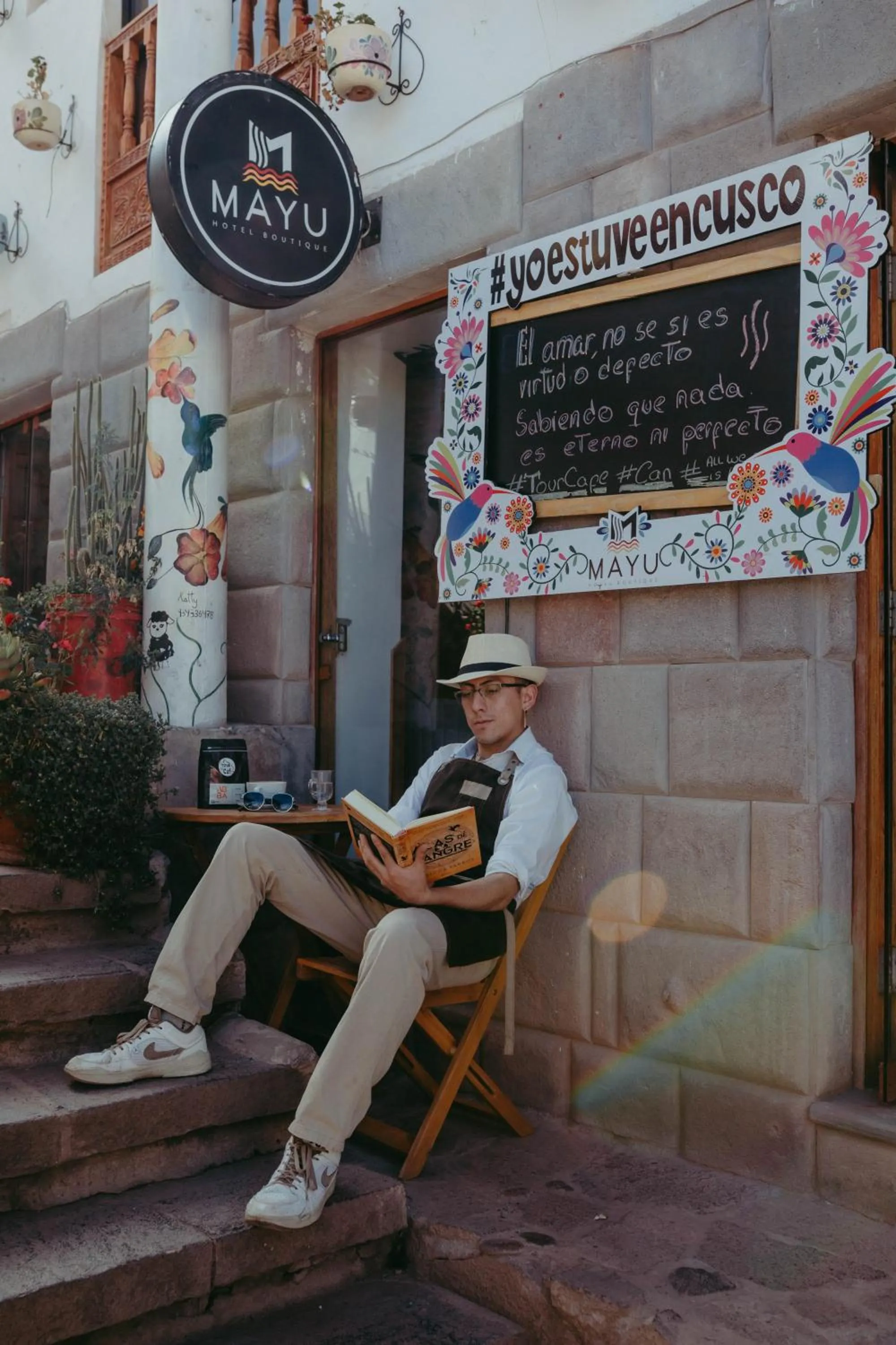 Property logo or sign in Mayu Boutique Hotel