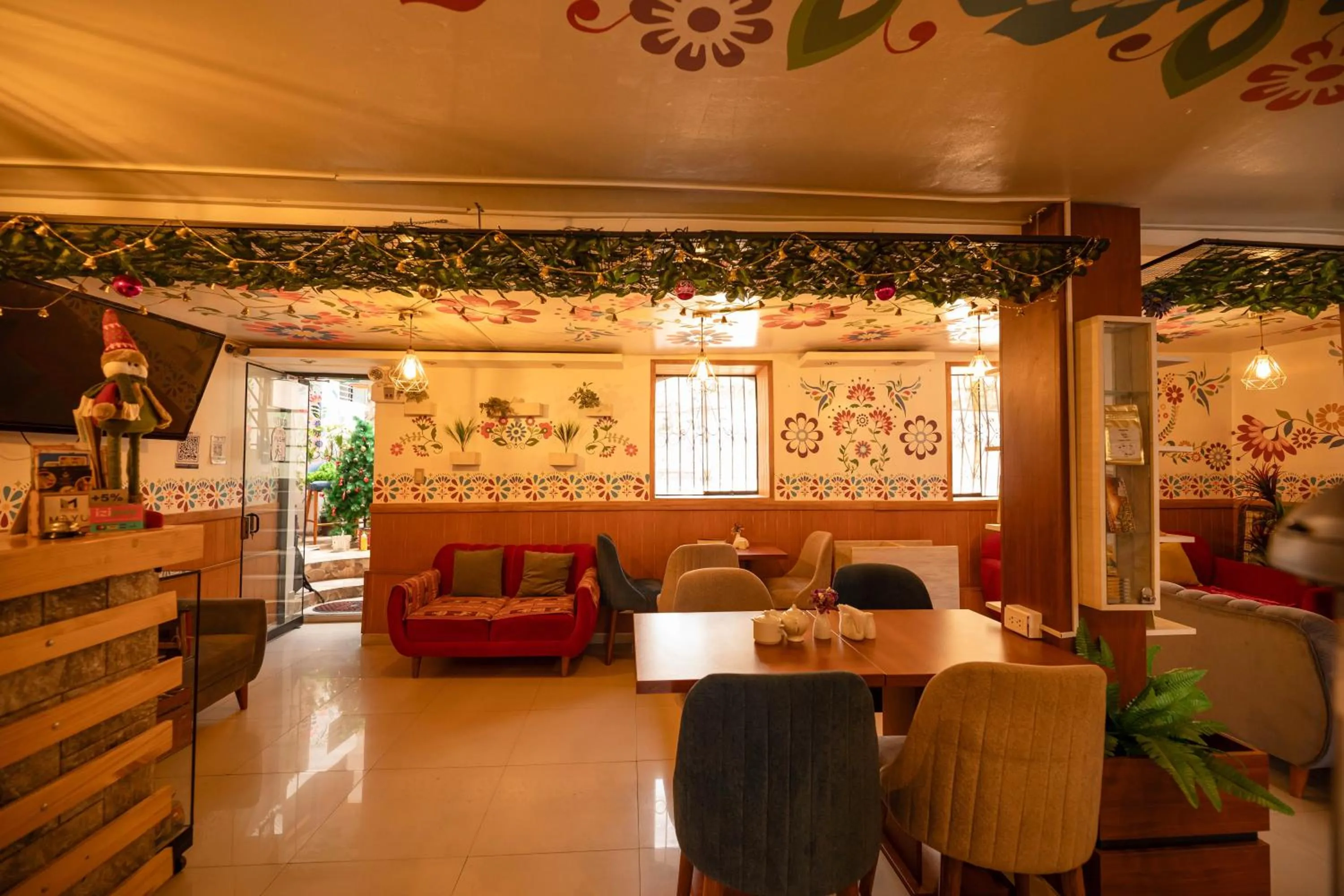 Living room in Mayu Boutique Hotel