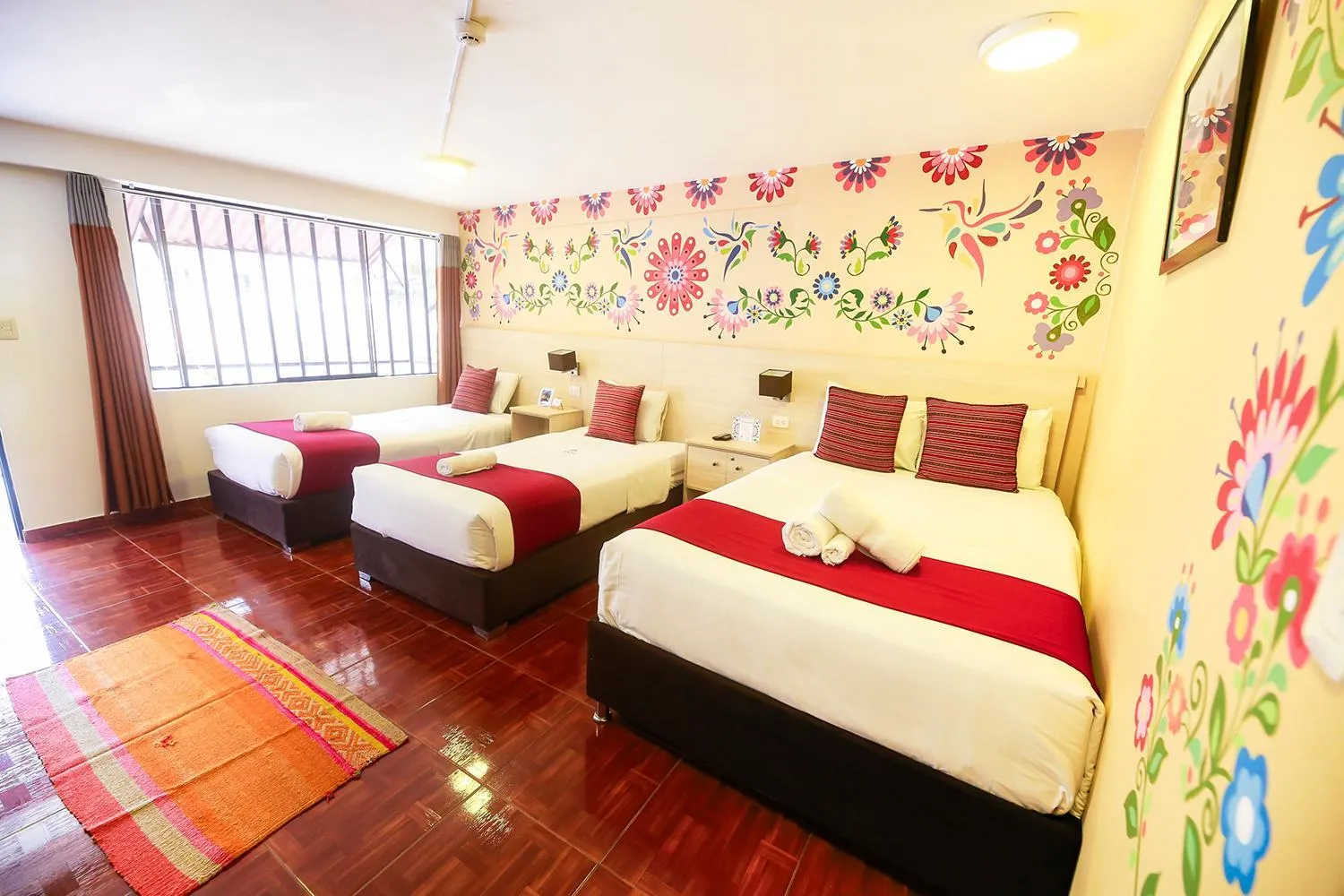 Bed in Mayu Boutique Hotel