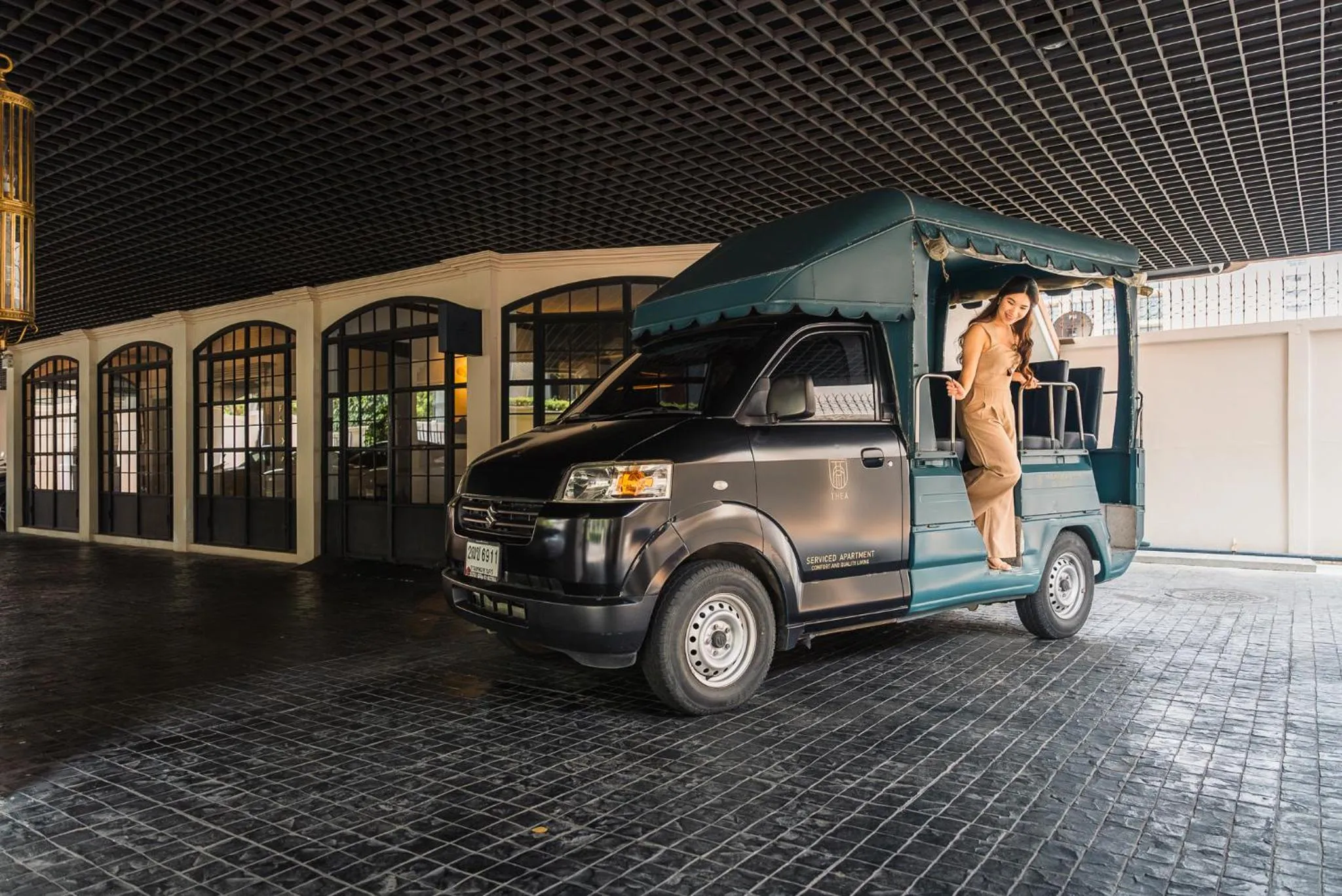 Property building in THEA Private Suites by TH District