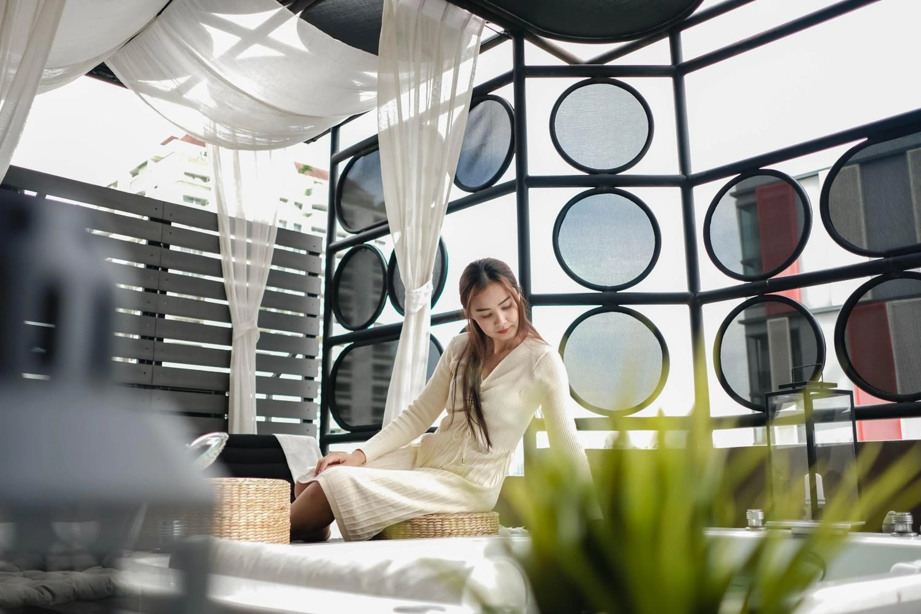 Balcony/Terrace in THEA Private Suites by TH District