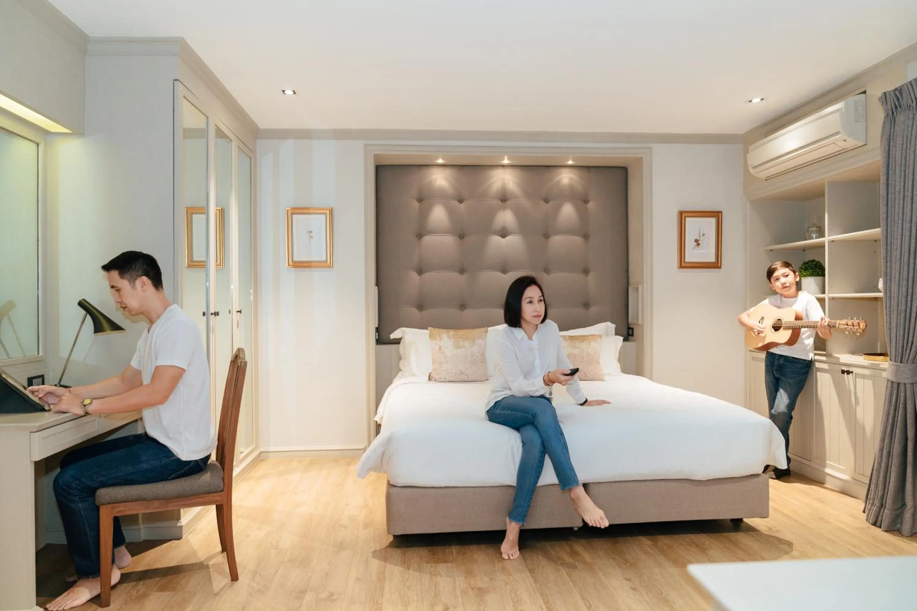 Bedroom, Bed in THEA Private Suites by TH District