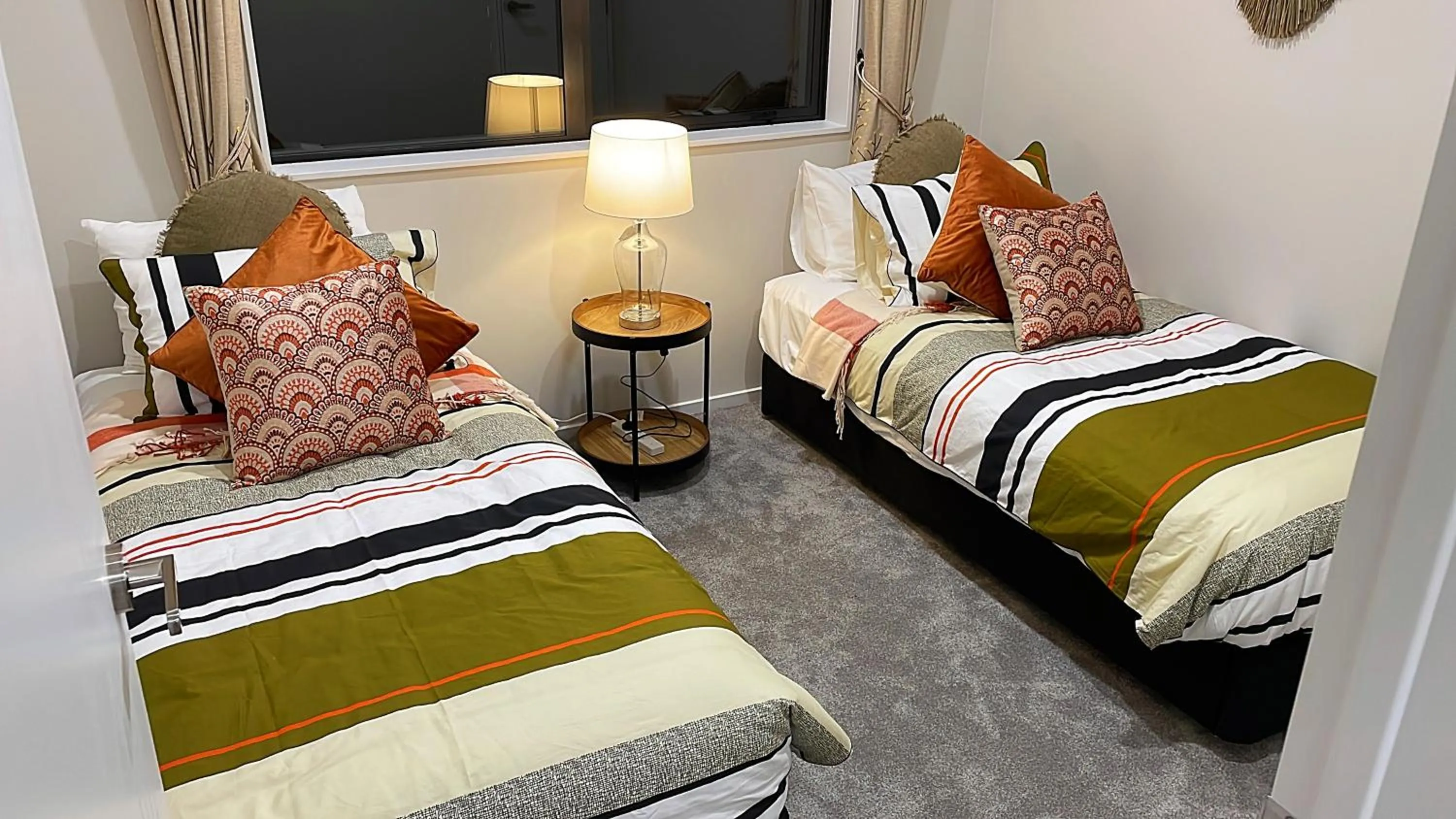 Bed in Flat Bush Holiday Accommodation